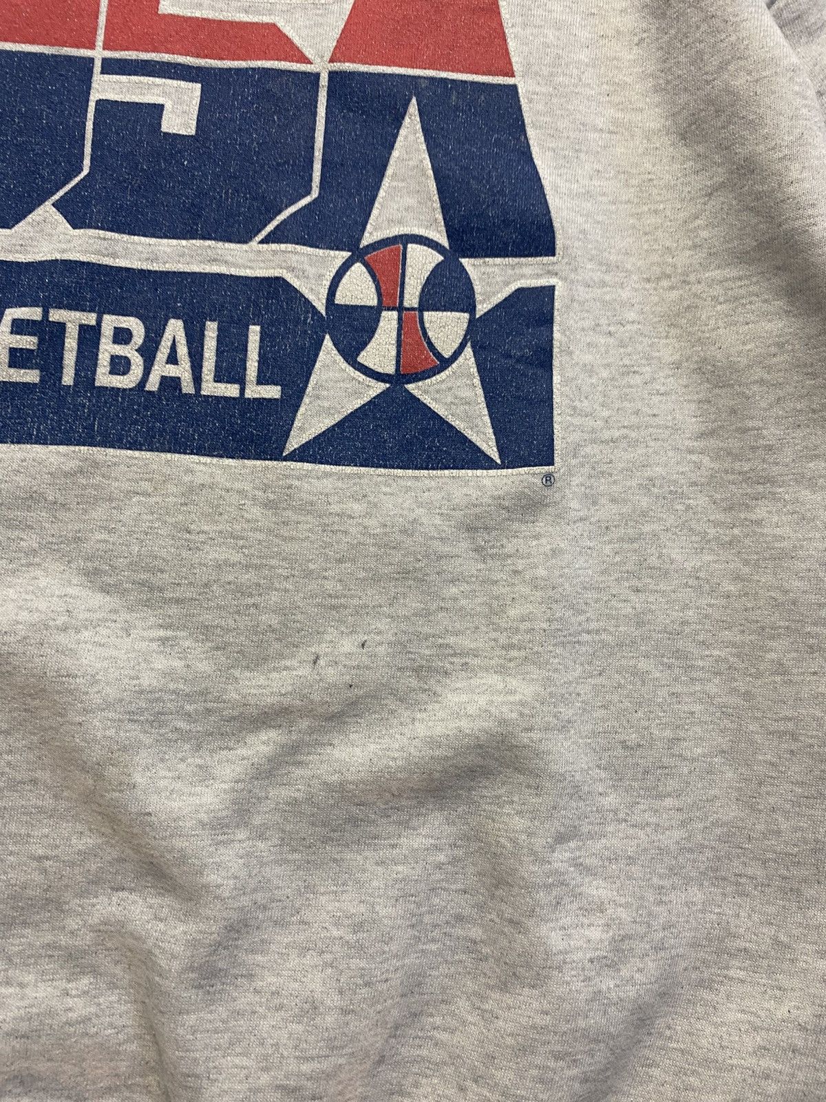 Nutmeg Vintage nutmeg usa basketball sweatshirt grey america baggy Size US L / EU 52-54 / 3 - 11 Thumbnail