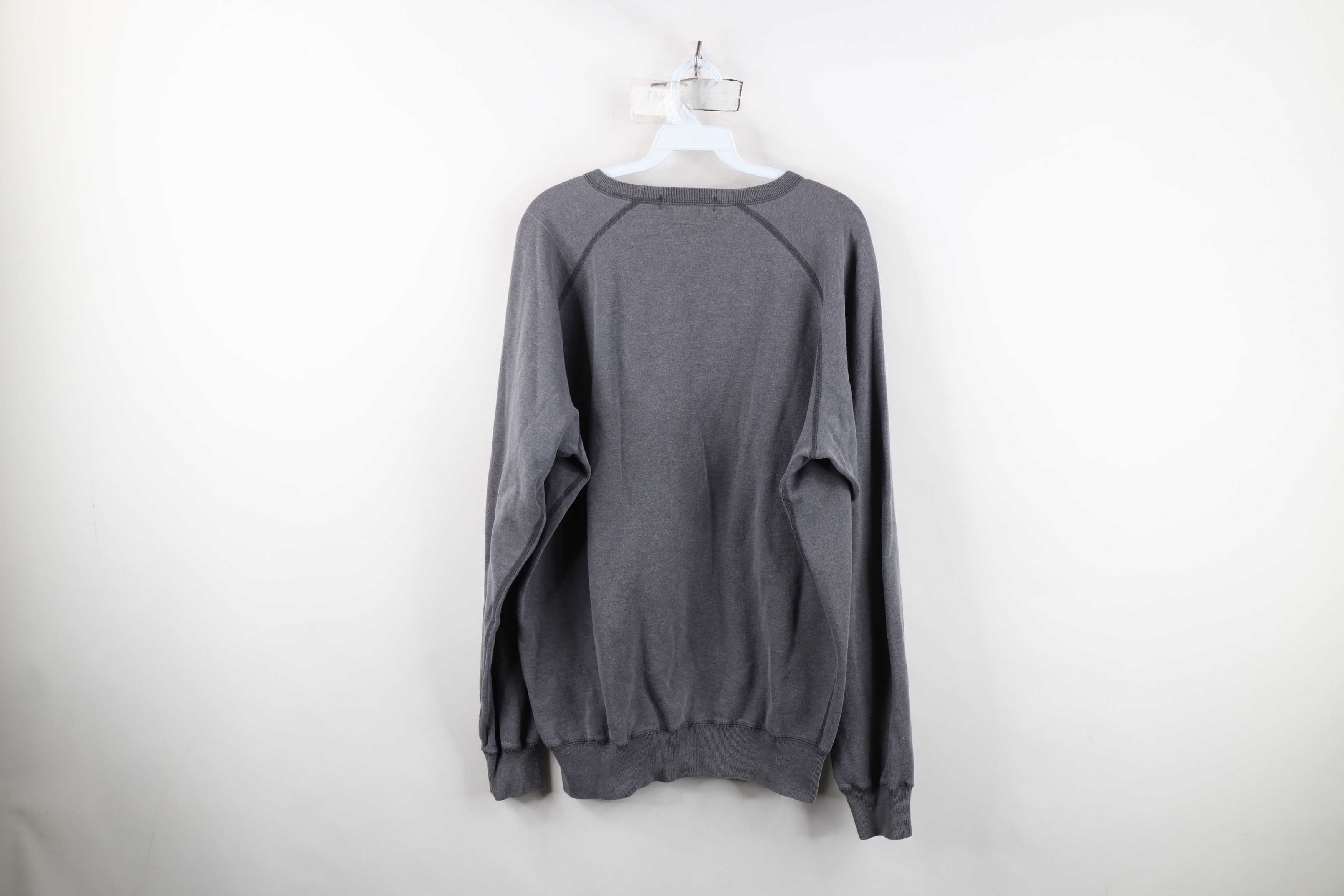 Polo Ralph Lauren Vintage 80s 90s Ralph Lauren Raglan Crewneck Sweatshirt Gray Size US M / EU 48-50 / 2 - 12 Thumbnail