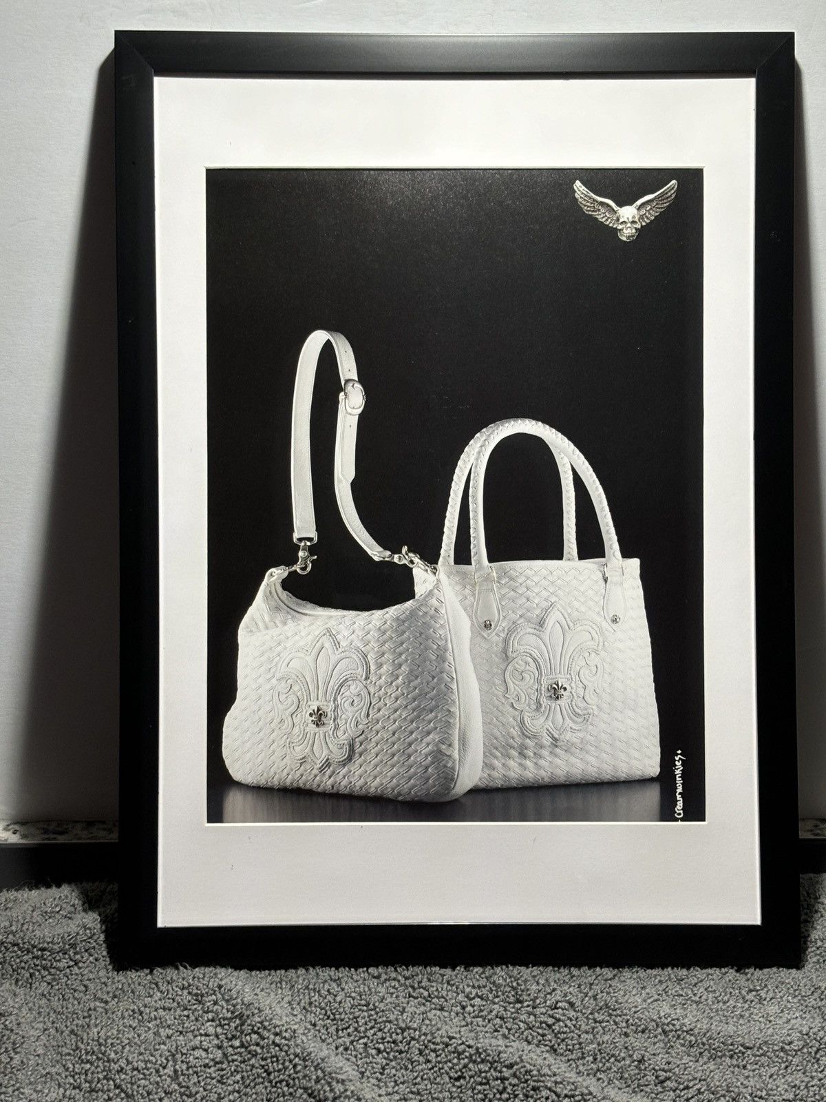 *Chrome Hearts* ‘Creamwinkies x FOTI’ Framed Poster