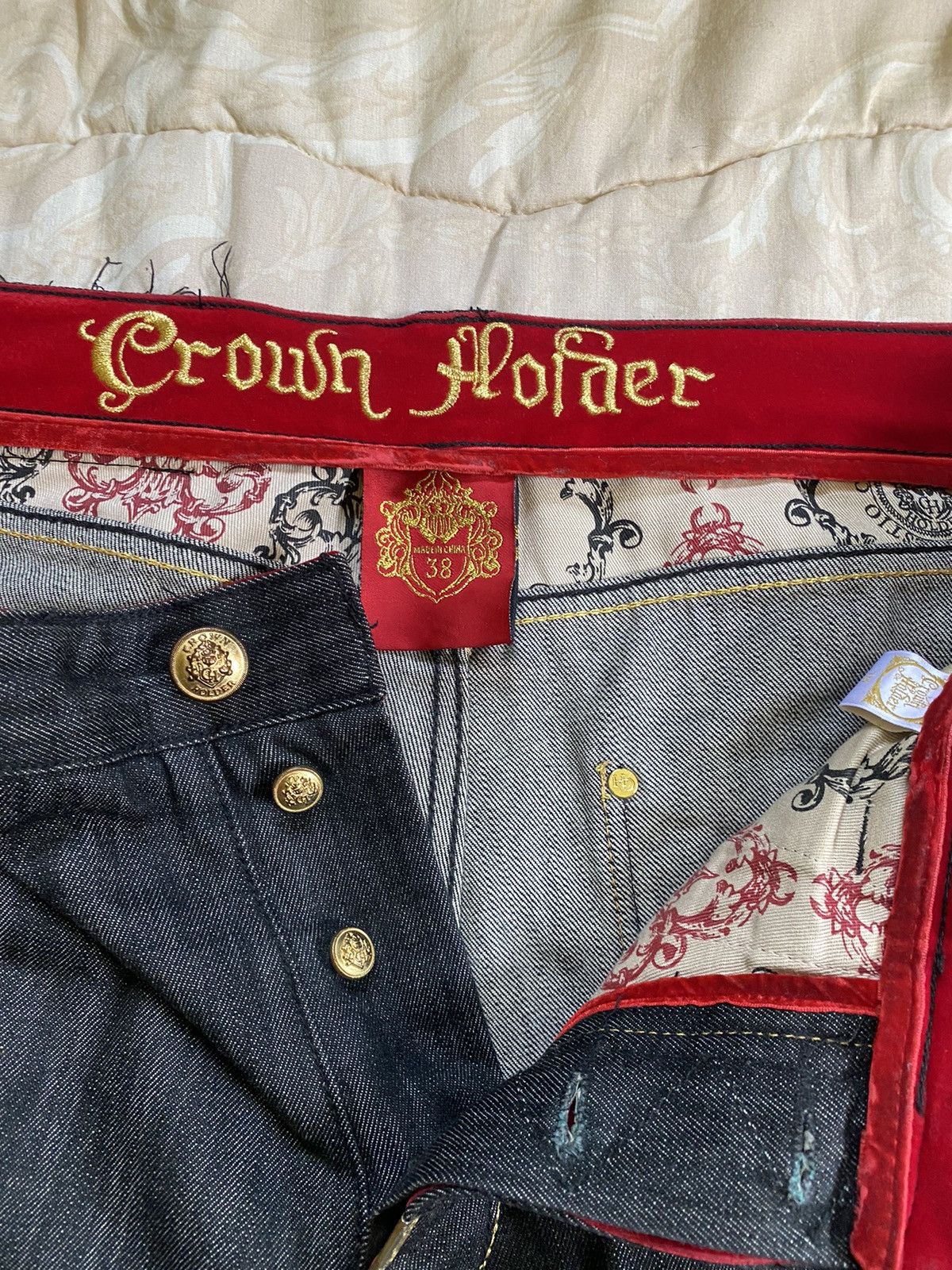 JNCO × Southpole × Vintage Rare Vintage Y2K Crownholder Baggy Cybergoth Jeans Size US 38 / EU 54 - 5 Thumbnail