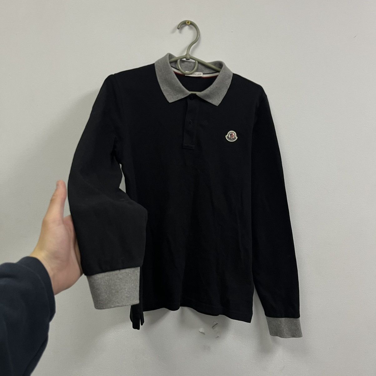 Moncler Moncler Polo Long Sleeve Size US XS / EU 42 / 0 - 2 Thumbnail