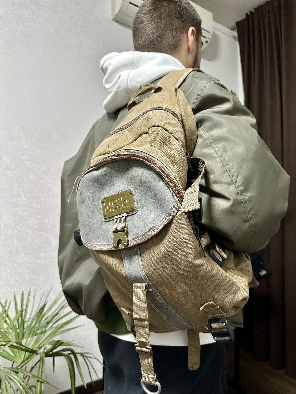 Diesel Vintage Diesel Bag Metal Logo Military Fit Size ONE SIZE - 18 Thumbnail
