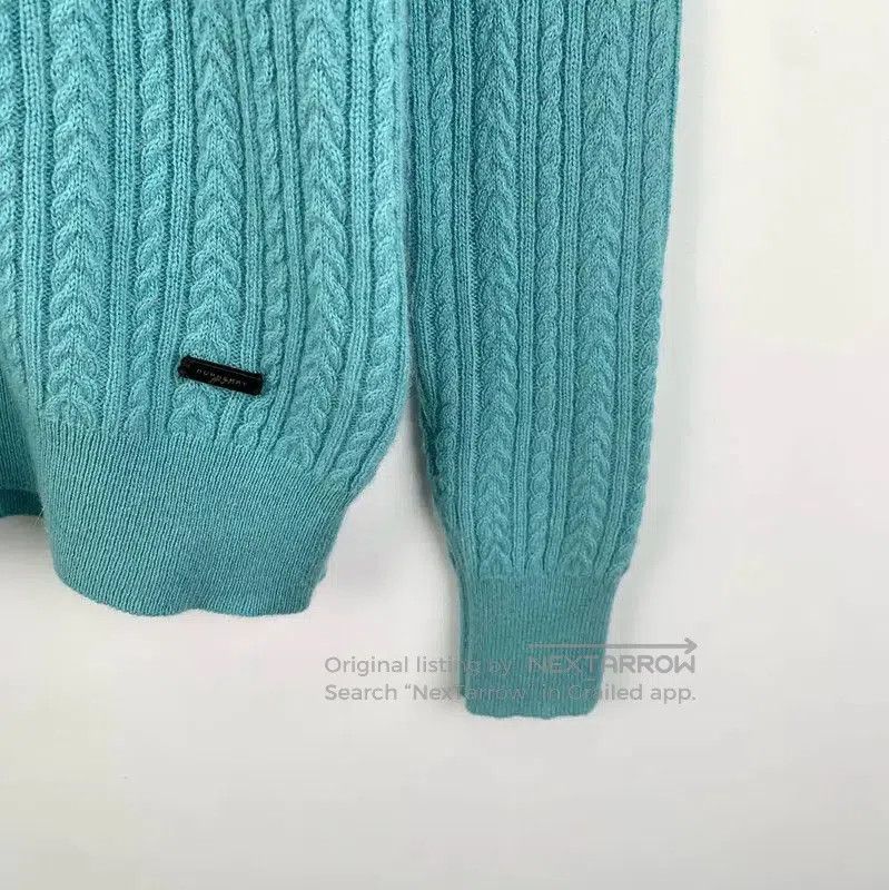 Burberry Burberry Blue Cashmere Knit Sweater for Women. Size S / US 4 / IT 40 - 4 Thumbnail