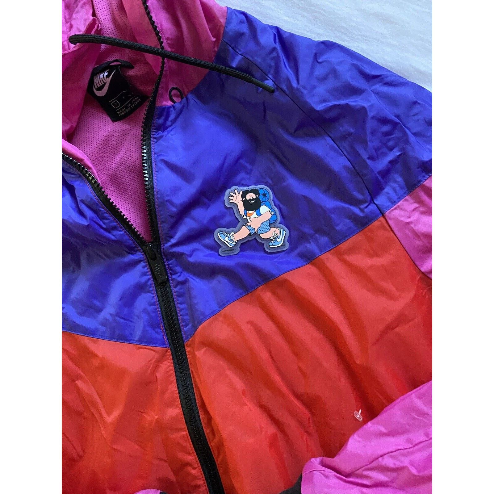 Nike Nike Jacket Mens S Purple Blue Red Sportswear Heritage Size US S / EU 44-46 / 1 - 2 Thumbnail