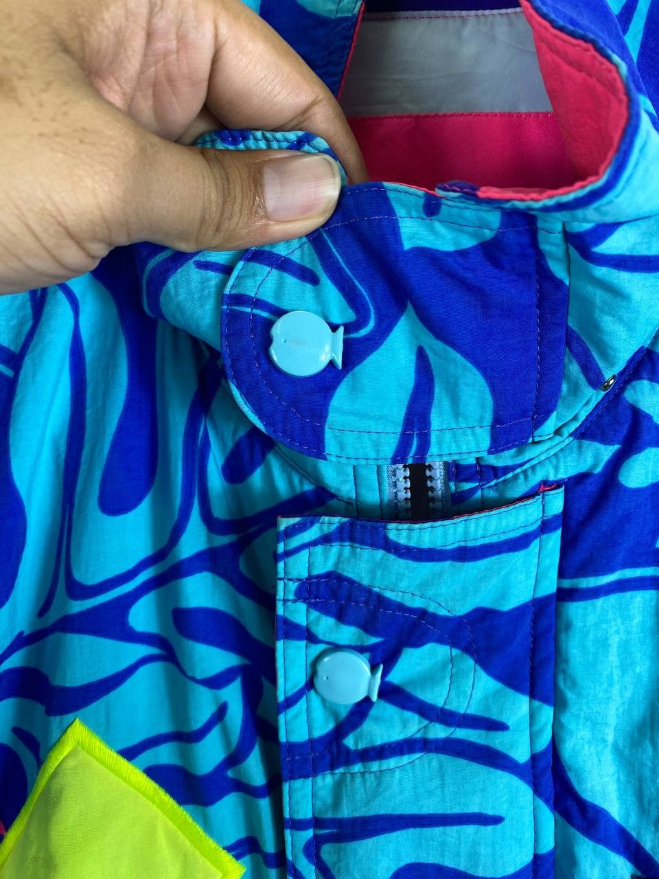 Japanese Brand la2 deux japanese brand skiwear multicolor jacket Size US XXL / EU 58 / 5 - 5 Thumbnail