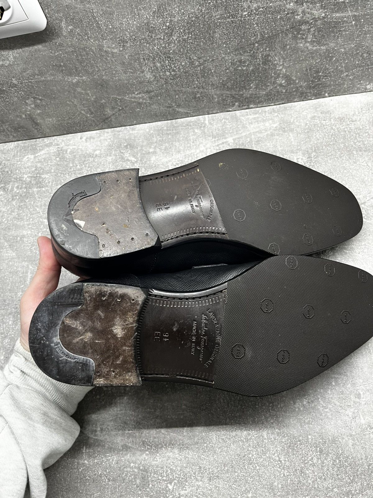 Salvatore Ferragamo Salvatore Ferragamo leather shoes Size US 9.5 / EU 42-43 - 10 Thumbnail