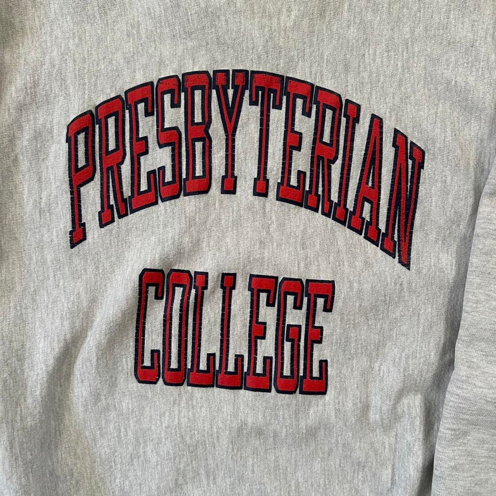 Champion × Vintage VTG Champion Reverse Weave Presbyterian College Crewneck XL Size US XL / EU 56 / 4 - 3 Thumbnail