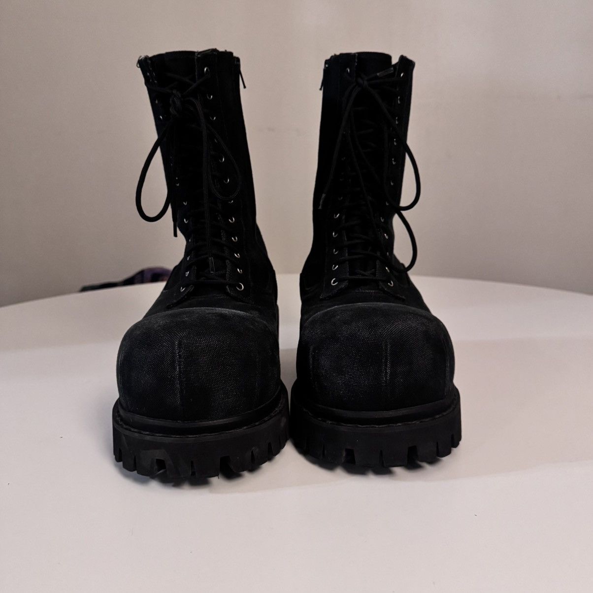 Balenciaga Balenciaga canvas stomper boot Size US 8 / EU 41 - 2 Thumbnail