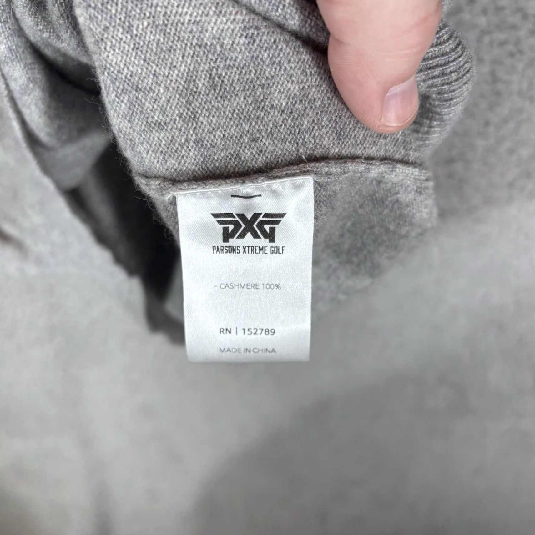 Vintage PXG Parsons Xtreme Golf Cashmere Sweater Vest Mens L Gray Size US L / EU 52-54 / 3 - 4 Thumbnail