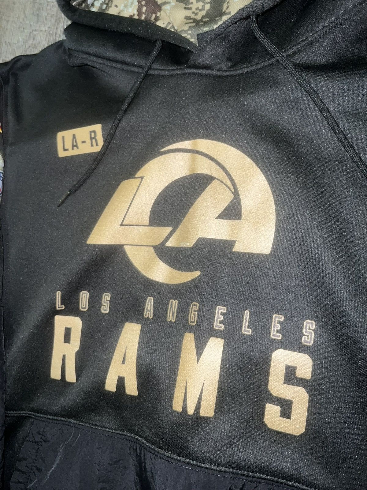 Nike Nike Los Angeles Rams Salute to Service NFL Sideline Hoodie Size US XL / EU 56 / 4 - 3 Thumbnail