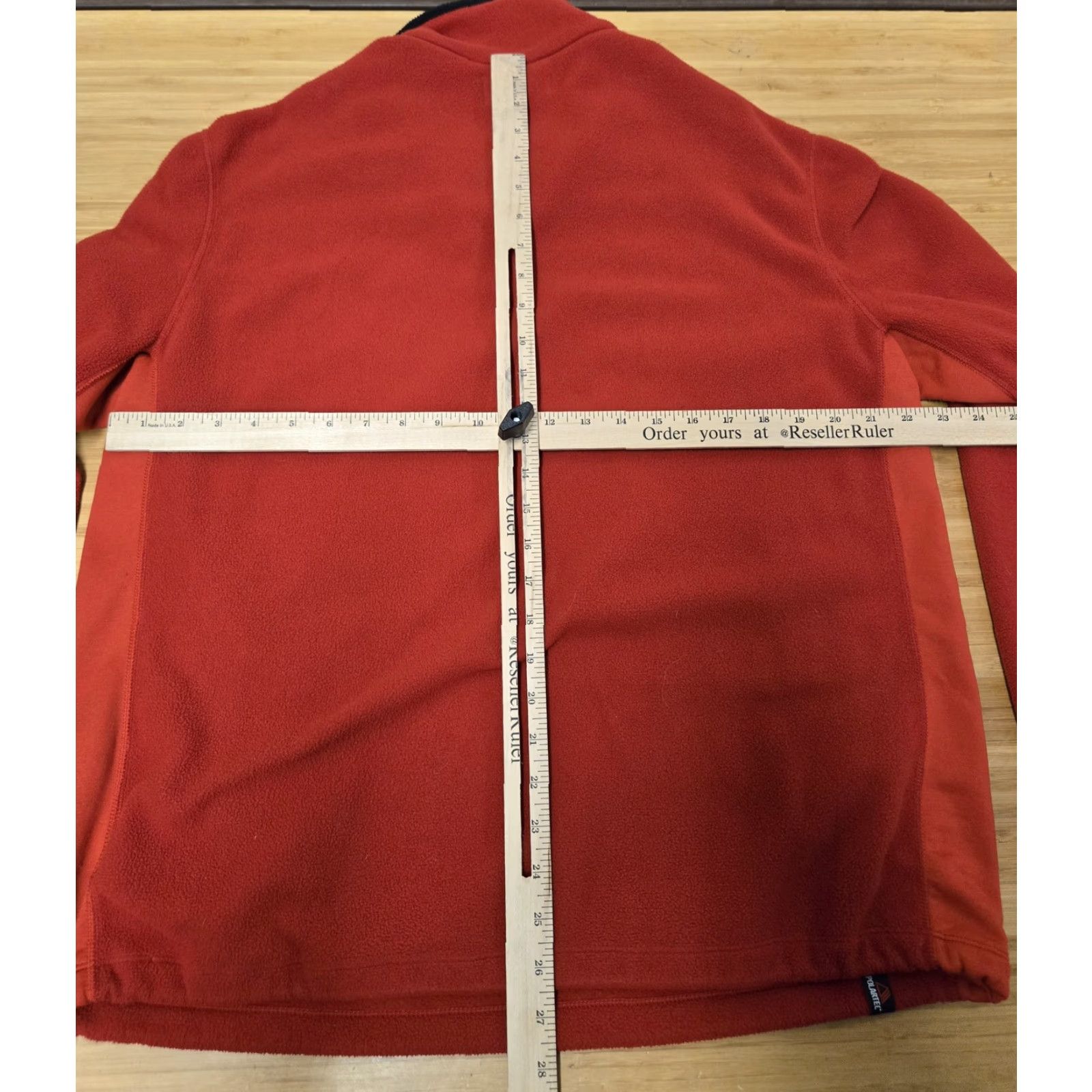 Ralph Lauren Ralph Lauren Fleece Pullover Mens Large Red Polartec Quarter Zip Hiking Outdoor Sweater Mock Neck Pockets 1/4 Zip Elastic Hem Classic Polo Size US L / EU 52-54 / 3 - 7 Thumbnail
