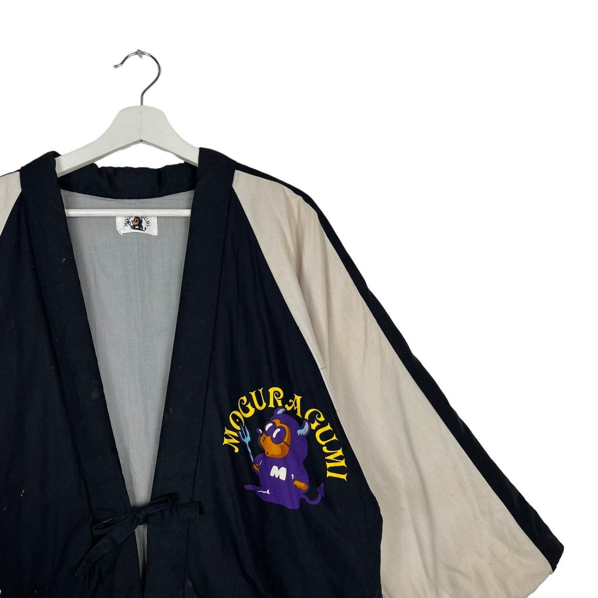 Japanese Brand 🔥 RARE VINTAGE 1981 MOGURA GUMI HORRORS NIGHT HANTEN JACKET Size US M / EU 48-50 / 2 - 7 Thumbnail