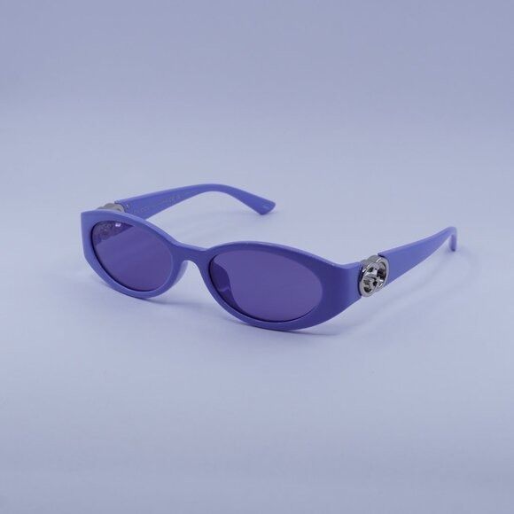 Gucci Gucci GG1662SA 003 Sunglasses Lilac Oval Frame, Violet Size ONE SIZE - 1 Thumbnail