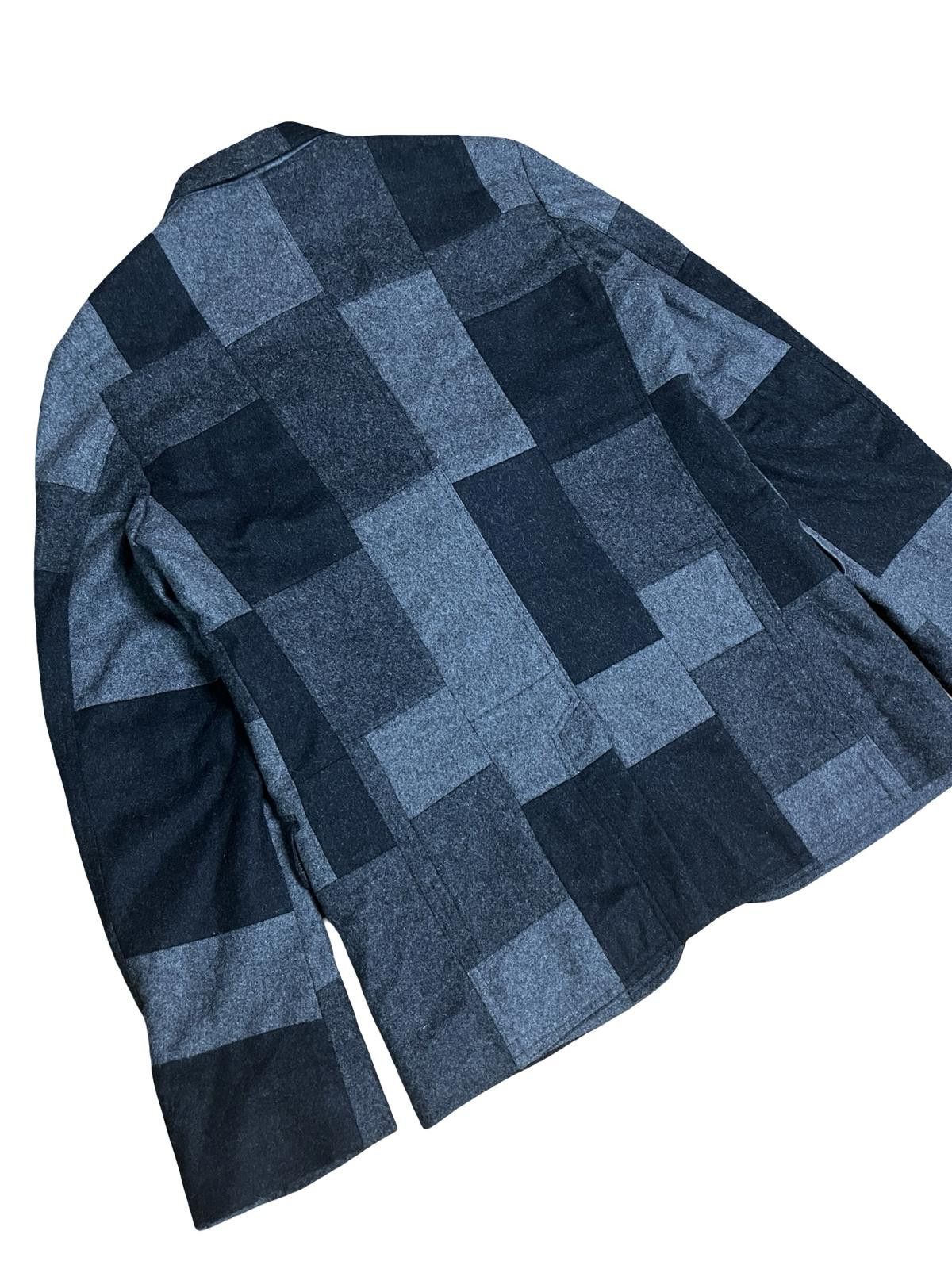 Dolce & Gabbana Dolce & Gabbana D&G Wool Cashmere Patchwork Blazer 48 Size 38R - 4 Thumbnail