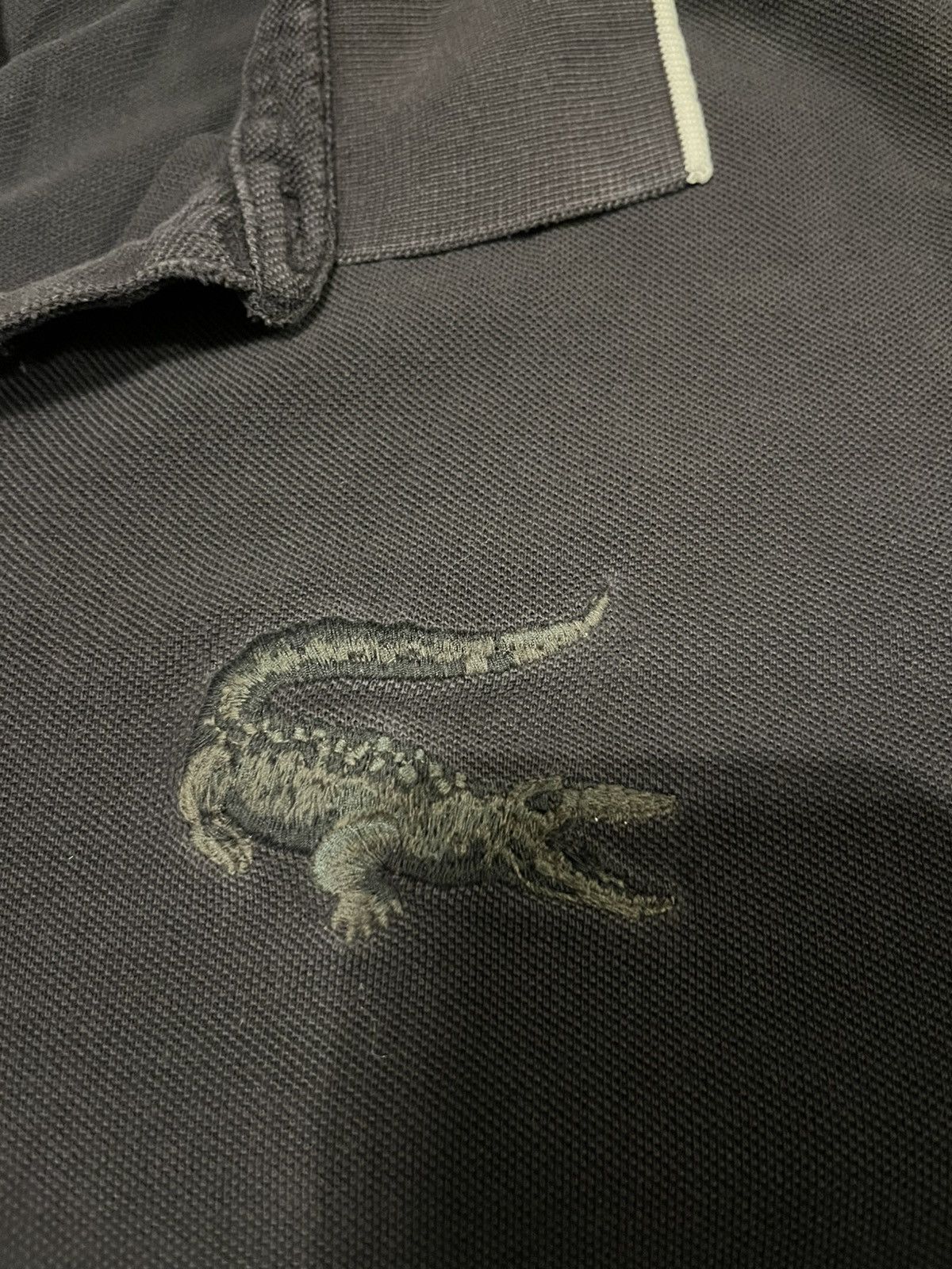 Lacoste Lacoste black men's size 6 polo Size US L / EU 52-54 / 3 - 6 Thumbnail