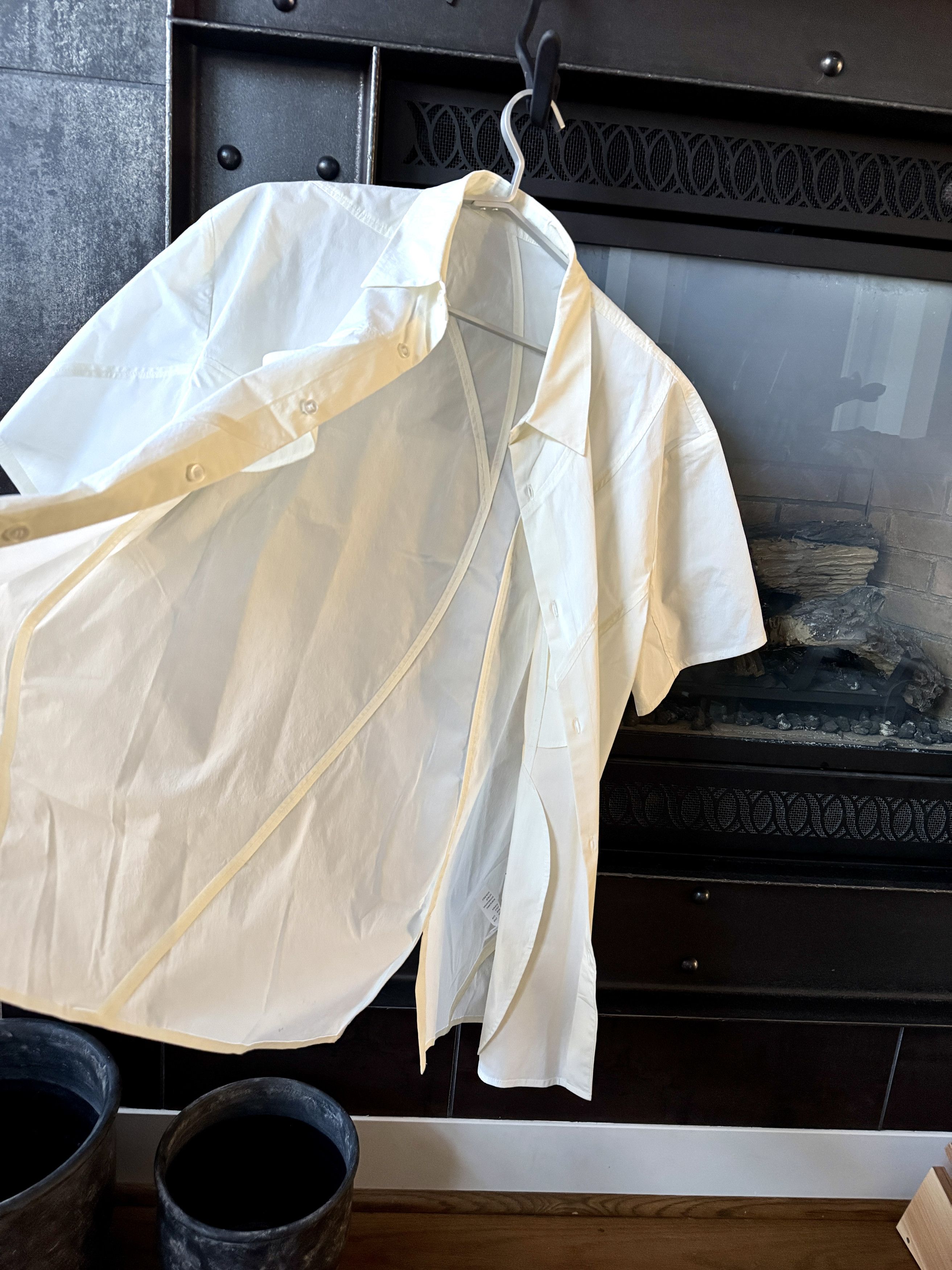 POST ARCHIVE FACTION (PAF) Post Archive Faction PAF 6.0 Shirt Center Off White XL Size US XL / EU 56 / 4 - 23 Thumbnail