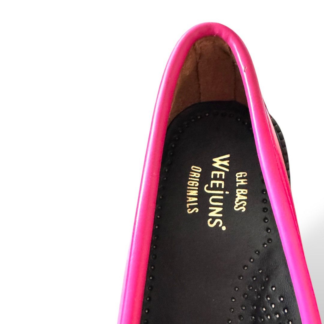 G.H. Bass & Co. G.H. Bass Whitney Candy Lug Weejun Penny Loafers Pink Ombre Size US 5.5 / IT 35.5 - 6 Thumbnail