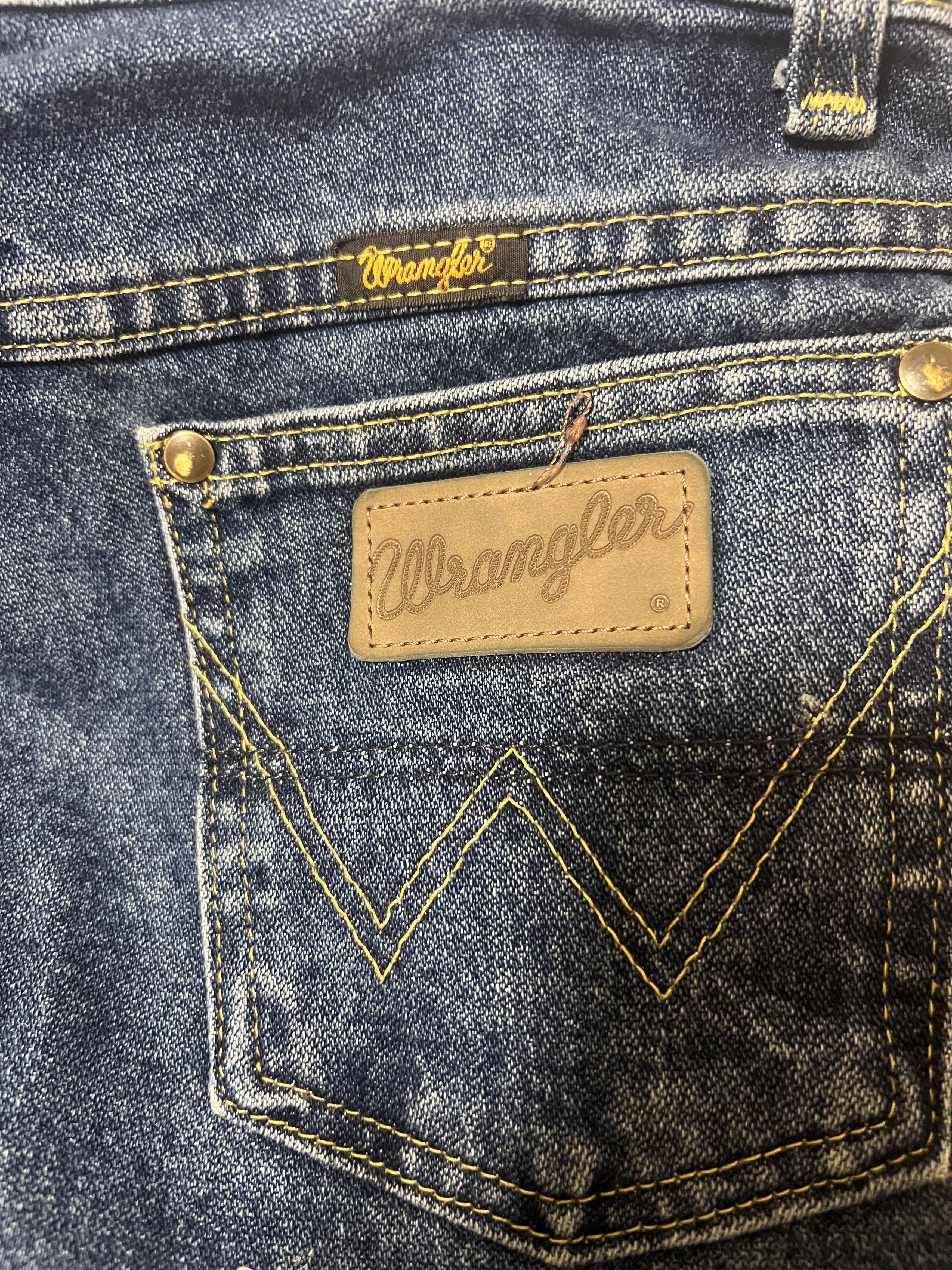 Wrangler Straight Cut Wrangler Jeans Size 30" / US 8 / IT 44 - 3 Thumbnail