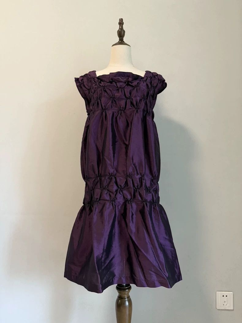 Issey Miyake Issey Miyake size:2 Purple main line doll dress Size M / US 6-8 / IT 42-44 - 2 Thumbnail