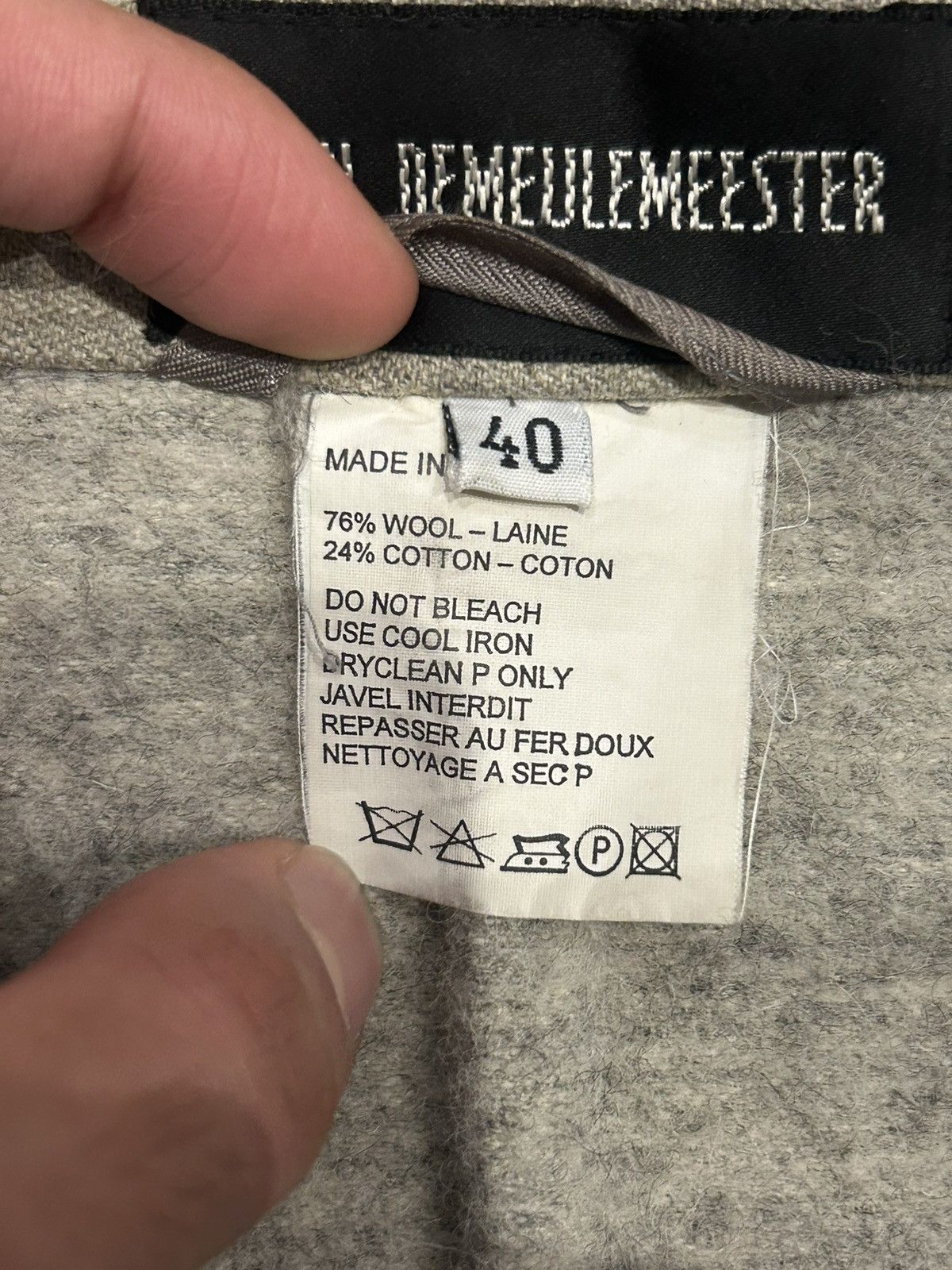 Ann Demeulemeester Ann Demeulemeester Vintage Archive Trench Coat Size US M / EU 48-50 / 2 - 8 Thumbnail