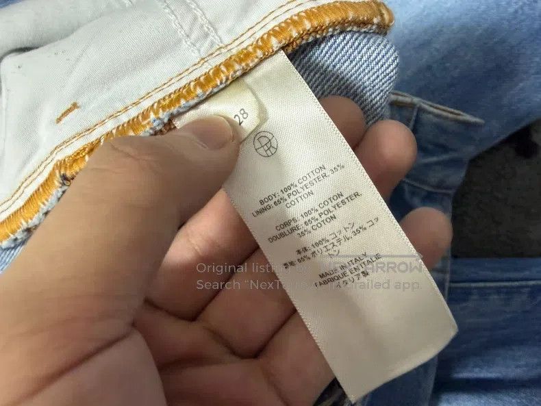 The Row The Row size 28 Washed Wide Leg Blue Jeans Size US 28 / EU 44 - 6 Thumbnail