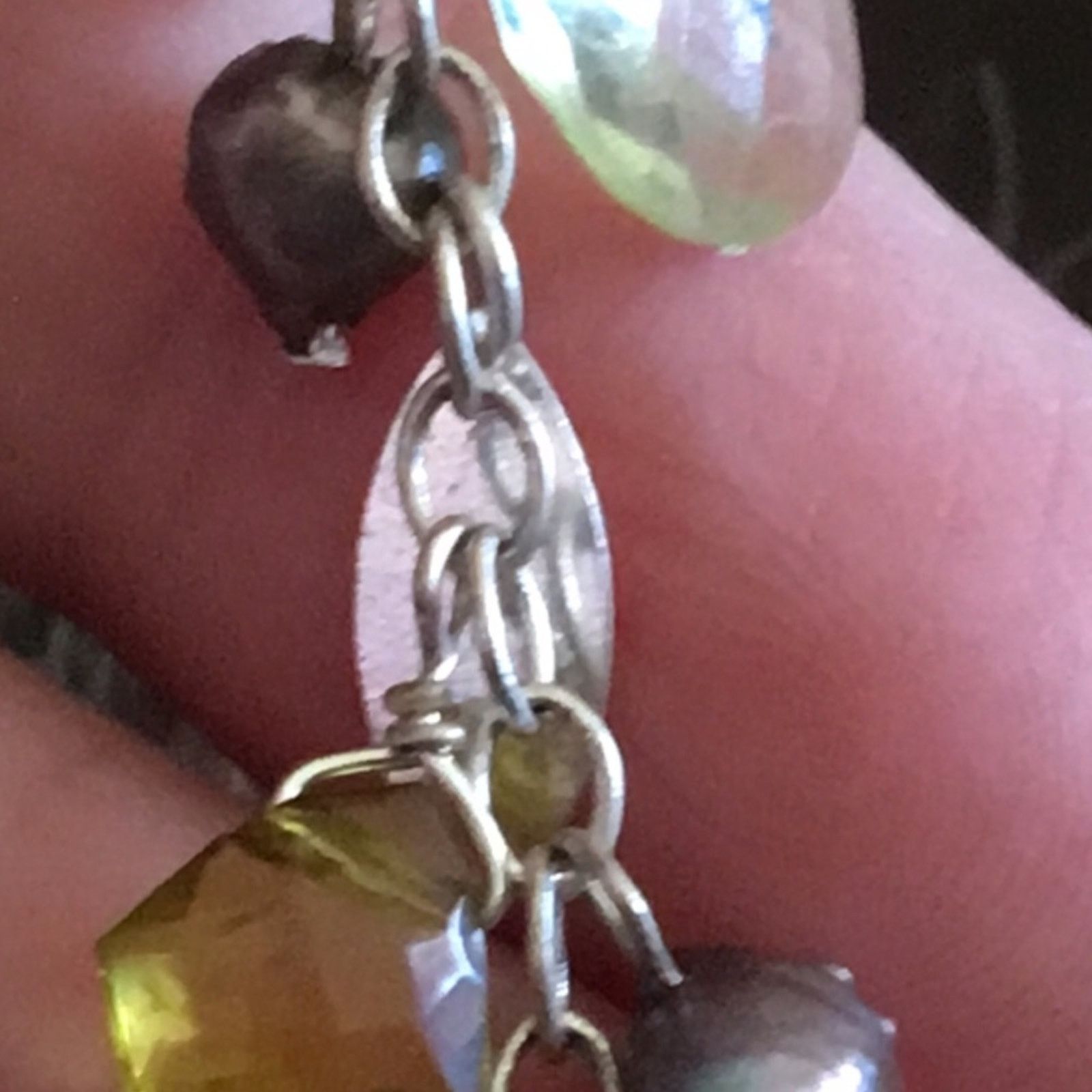Jewelry Toggle clasp chandelier style dainty necklace Size ONE SIZE - 7 Thumbnail