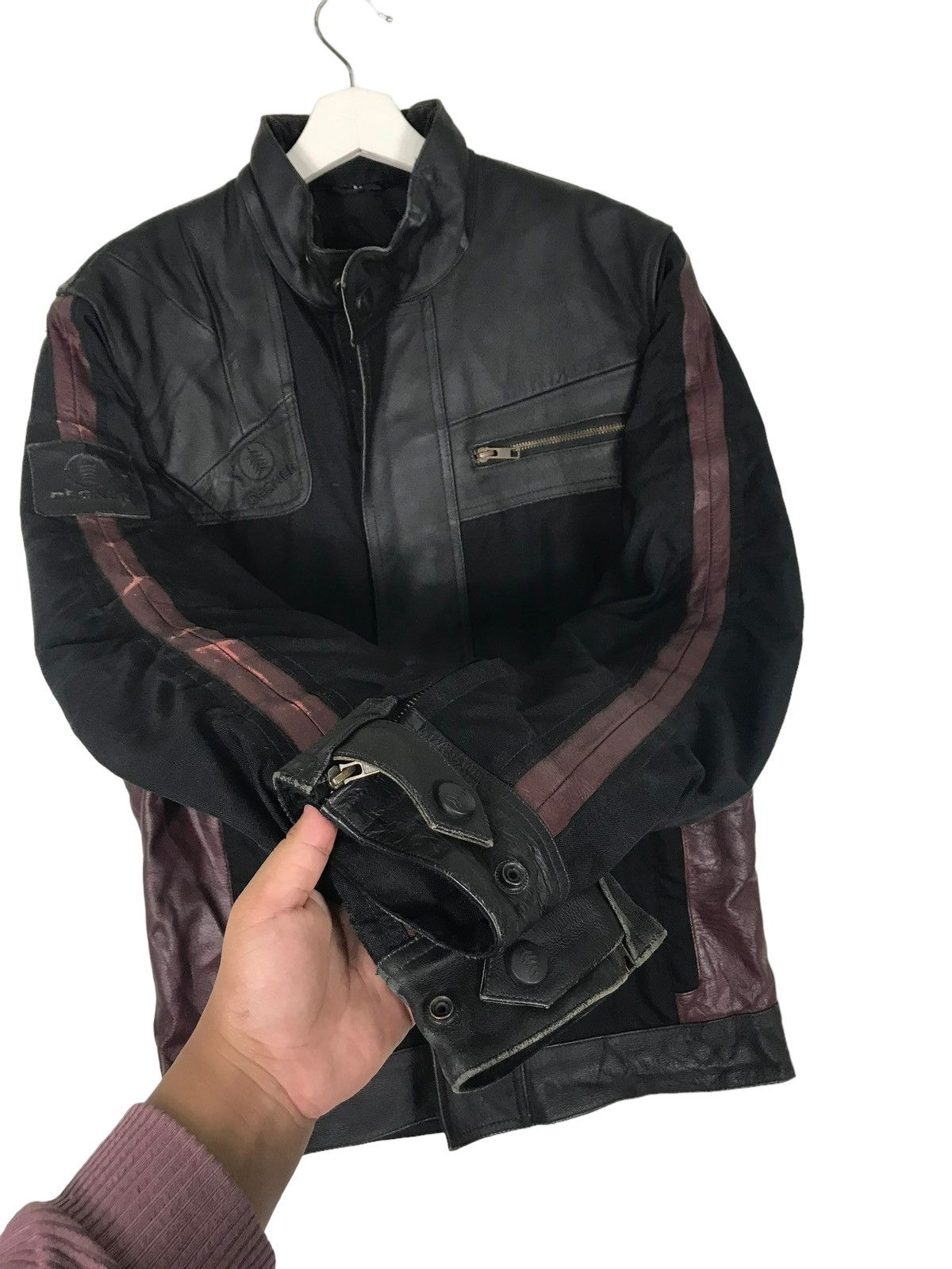 Japanese Brand 🔥 DEGNER HYBRID LEATHER JACKET Size US M / EU 48-50 / 2 - 9 Thumbnail