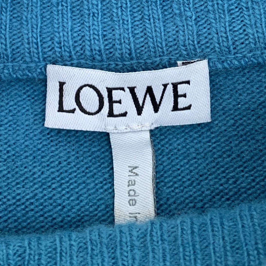 Loewe Loewe Snowflake Monogrammed Appliqued Wool Sweater Size S / US 4 / IT 40 - 5 Thumbnail
