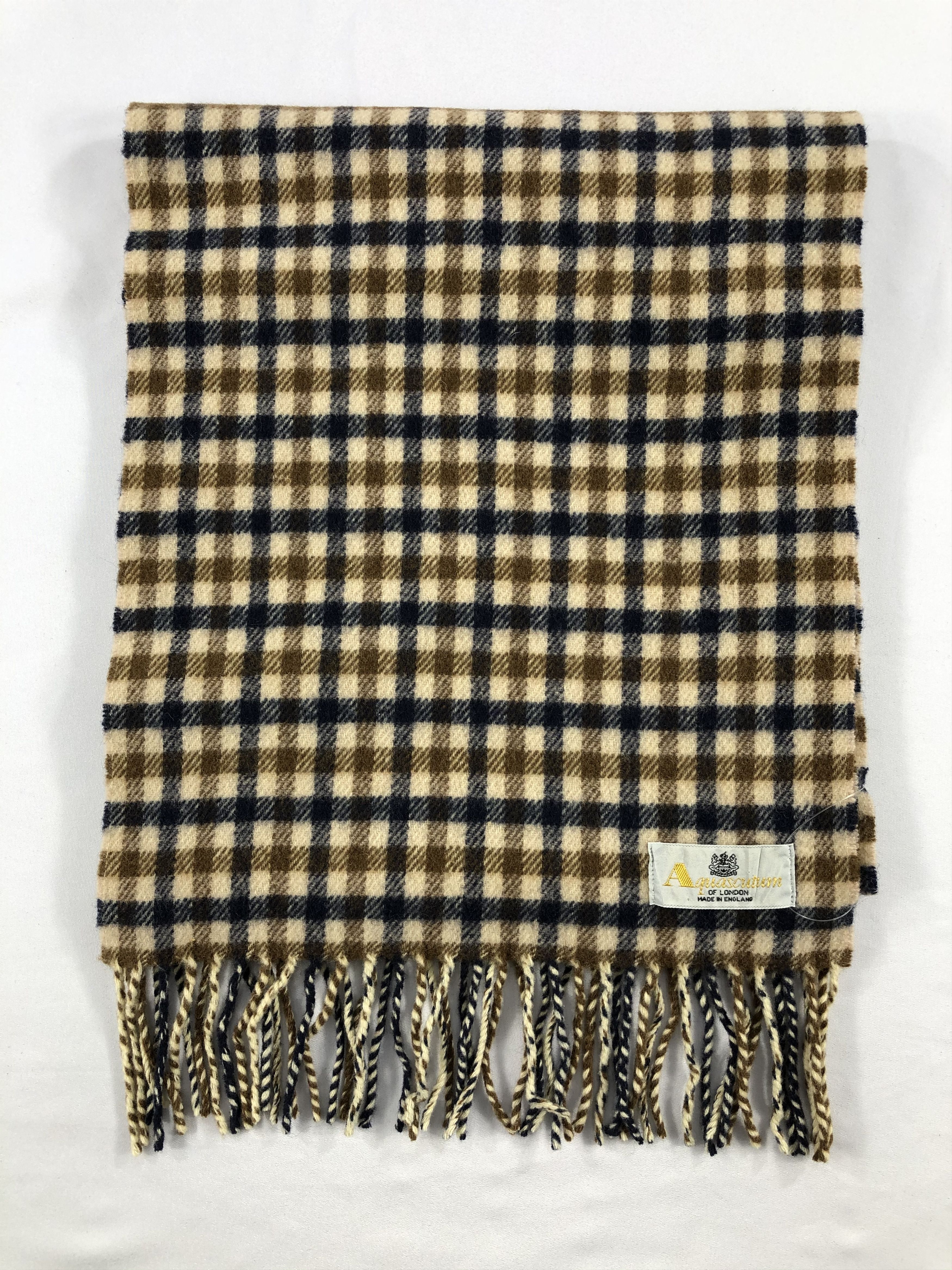 Aquascutum Vintage Aquascutum Scarf/Muffler/Neckwear MF1789 Size ONE SIZE - 2 Thumbnail