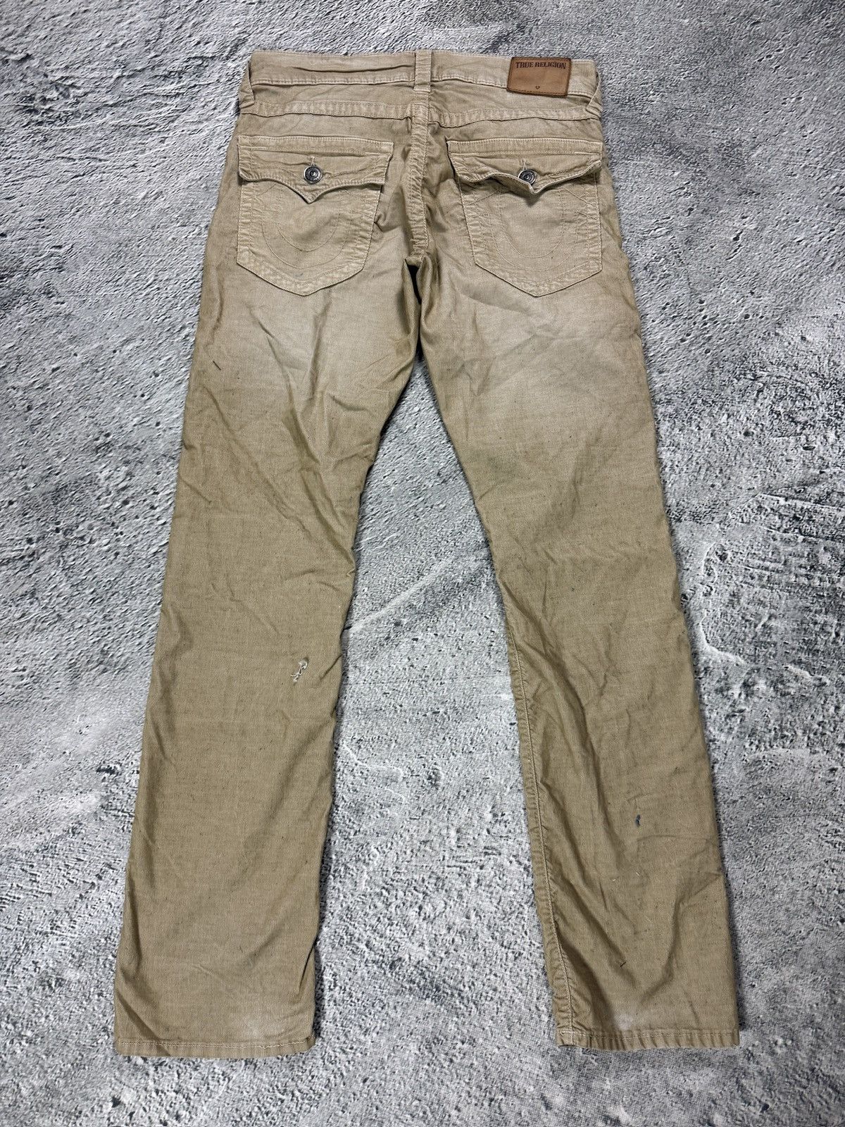 True Religion True Religion jeans vintage ricky cords corduroy pants beige Size US 30 / EU 46 - 1 Thumbnail