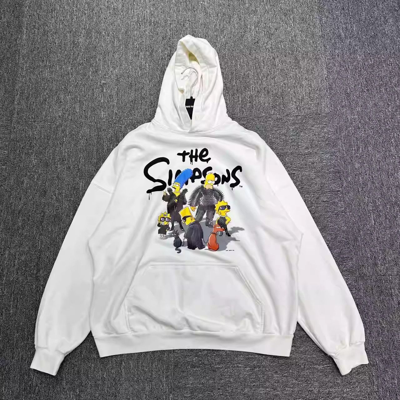 Balenciaga Balenciaga Simpson Print Hoodie Size US M / EU 48-50 / 2 - 1 Thumbnail