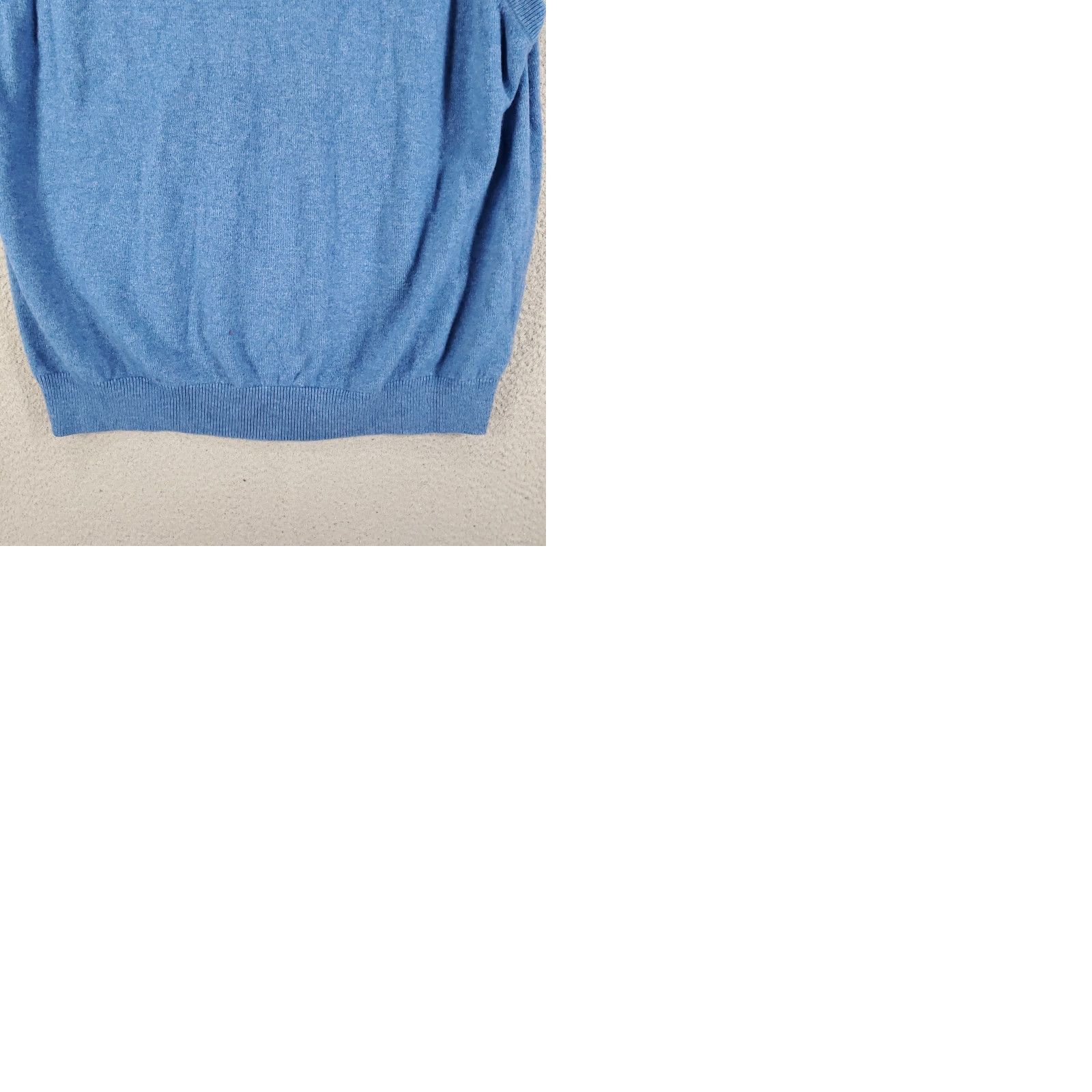 Vintage VINTAGE L.L. Bean Sweater Vest Mens 2XL Blue Wool V-Neck Sleeveless Pullover Golf Shirt Size US XXL / EU 58 / 5 - 9 Thumbnail