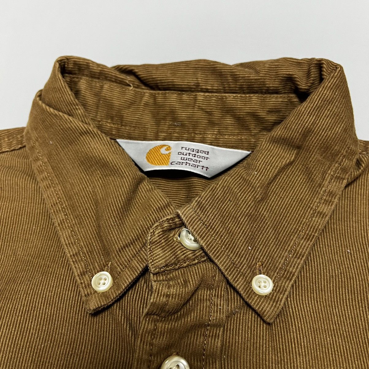 Carhartt × Carhartt Wip × Vintage Vintage Carhartt Corduroy shirt Size US S / EU 44-46 / 1 - 6 Thumbnail