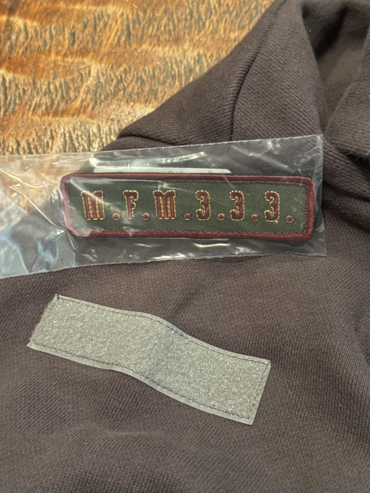 murd333r.fm MFM Special Ops Brown Wolf Hoodie L with patch Size US L / EU 52-54 / 3 - 7 Thumbnail