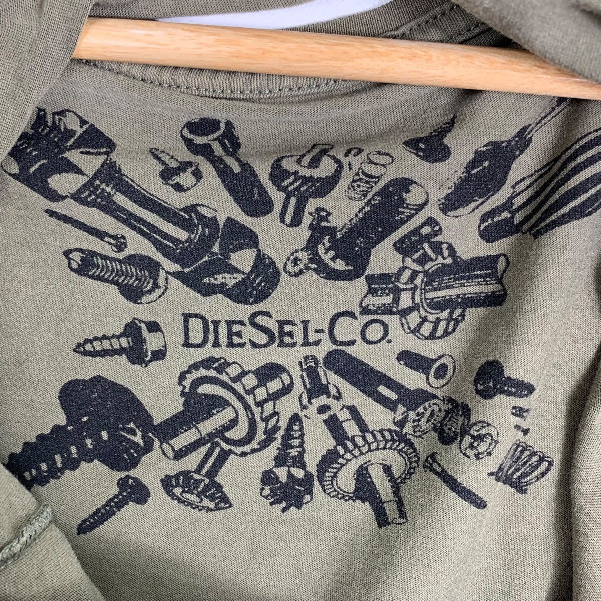 Diesel DIESEL MOHAWK Only The Brave Short Sleeve Shirt Size US M / EU 48-50 / 2 - 6 Thumbnail