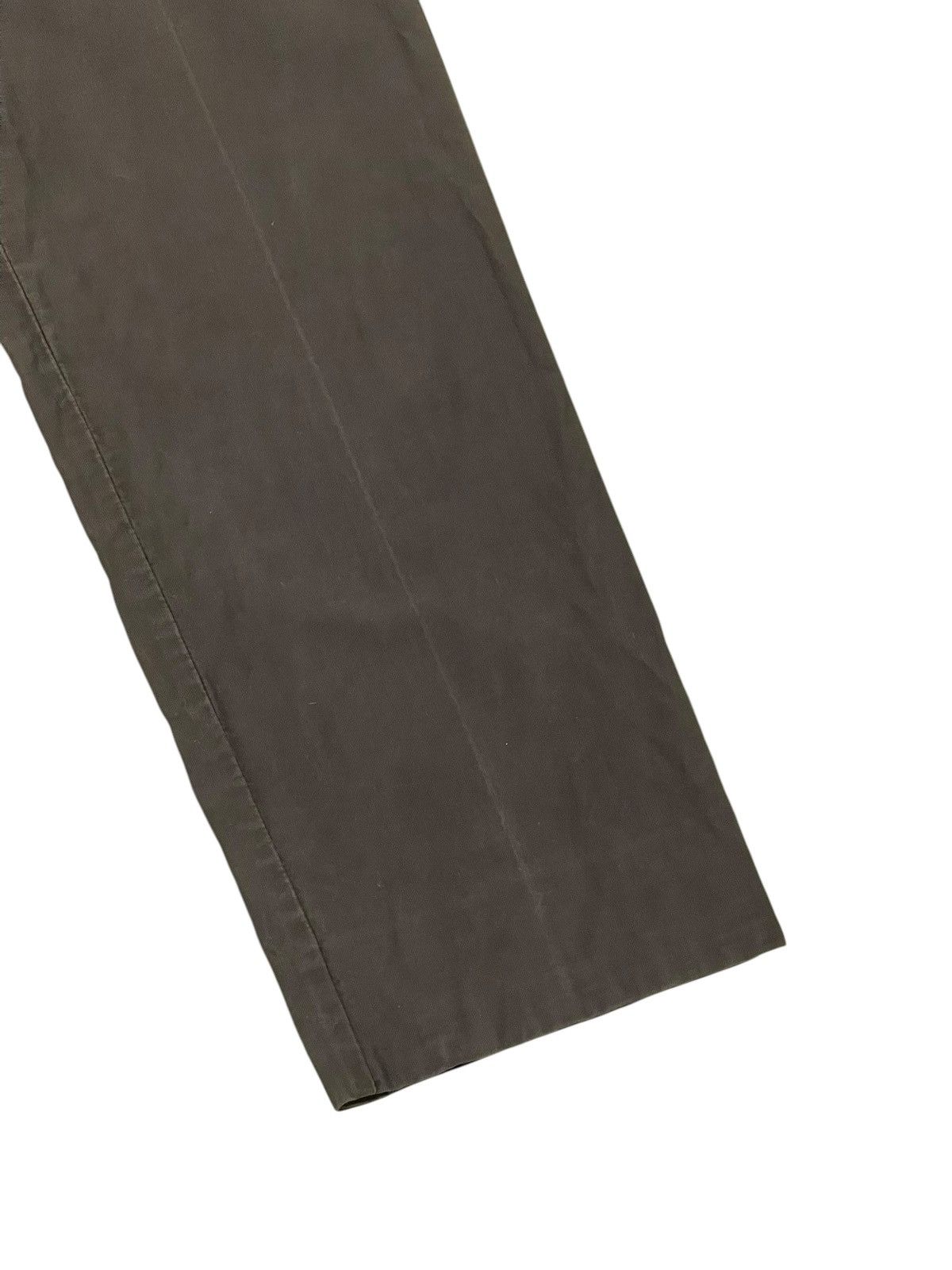 Comme des Garcons Khaki Pant Ermenegildo Zegna Relax Fit 1🟦3 Size US 35 - 3 Thumbnail