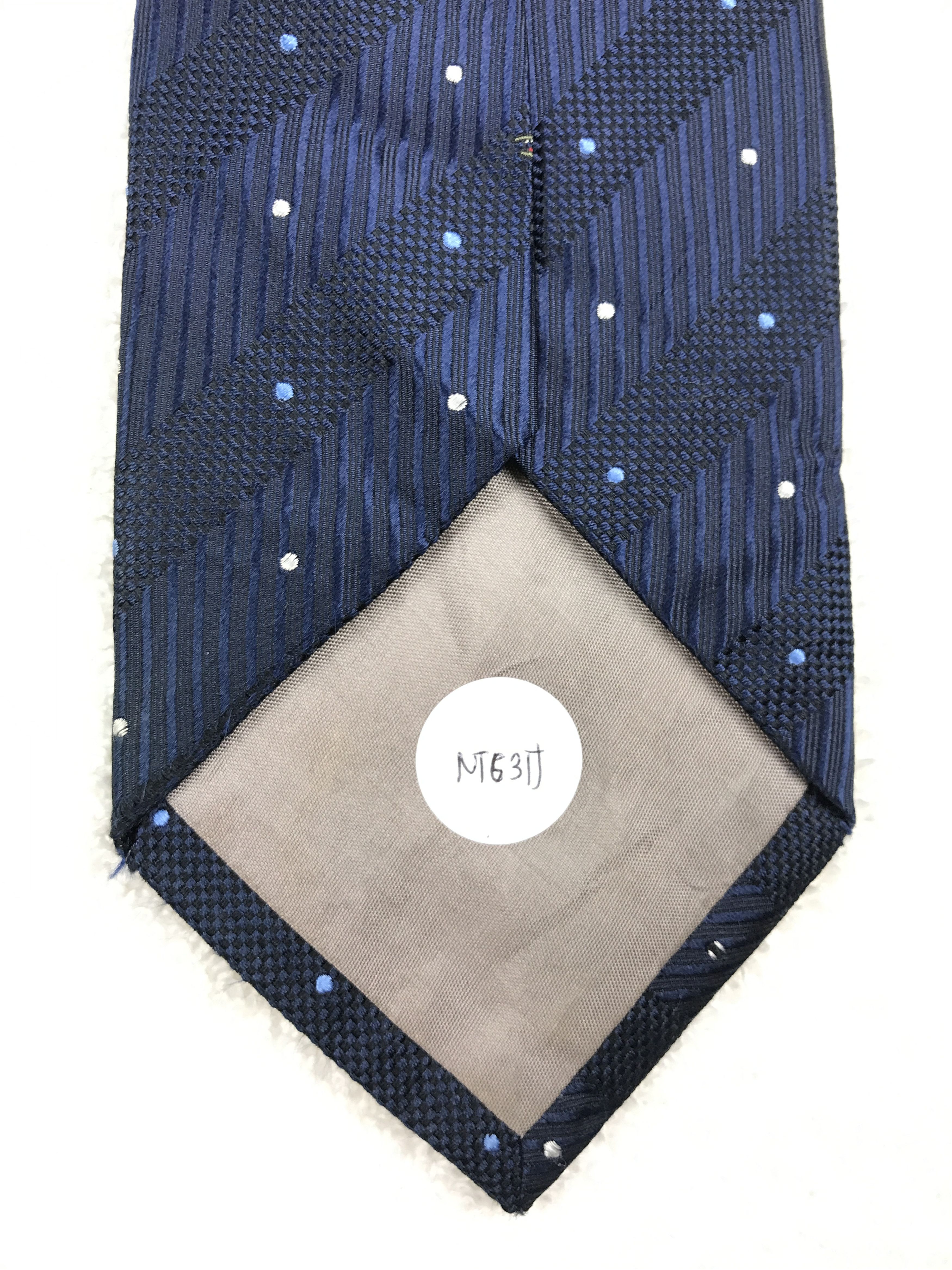 Designer × Vintage Vintage Crocodile Silk Necktie Size ONE SIZE - 9 Thumbnail