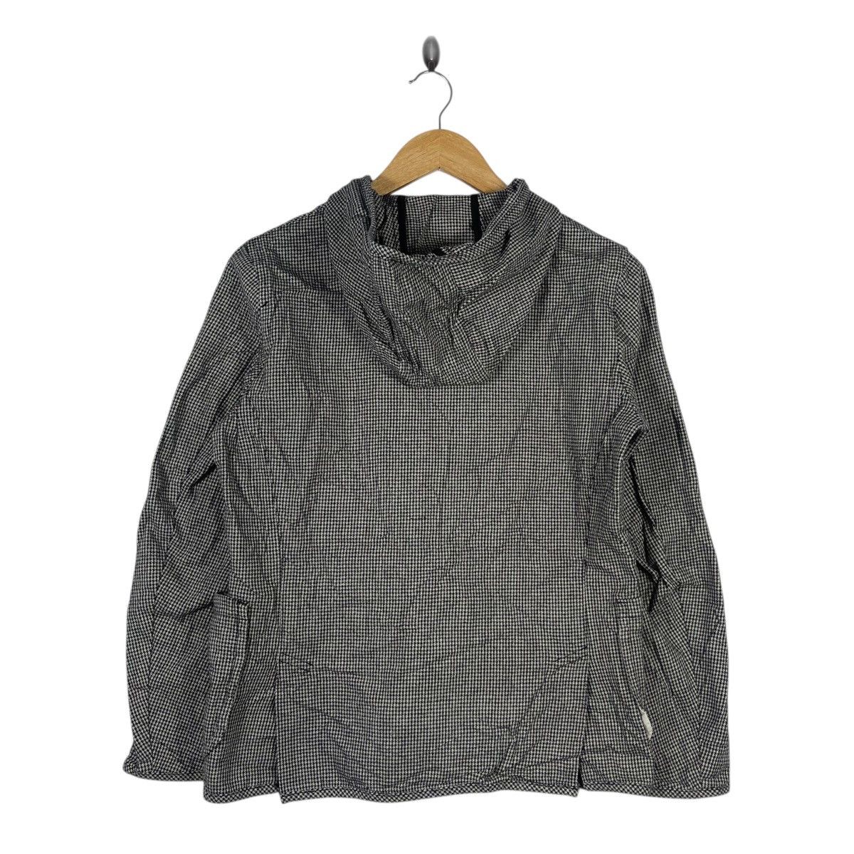 Danton DANTON Hooded Work Jacket | Houndstooth Pattern French Size US S / EU 44-46 / 1 - 4 Thumbnail