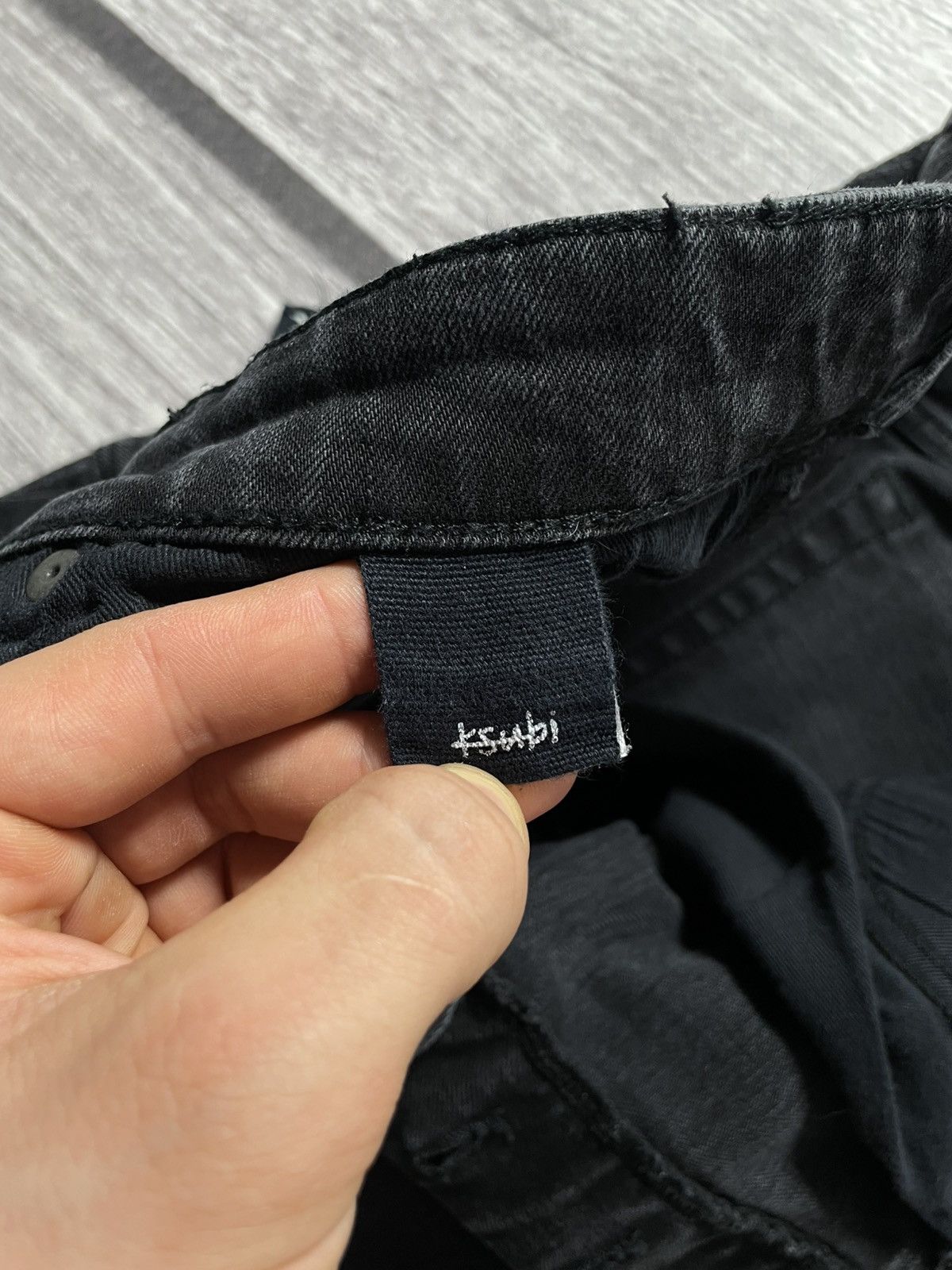 Ksubi Ksubi Black Distressed Van Wrinkle Jeans Size US 32 / EU 48 - 8 Thumbnail