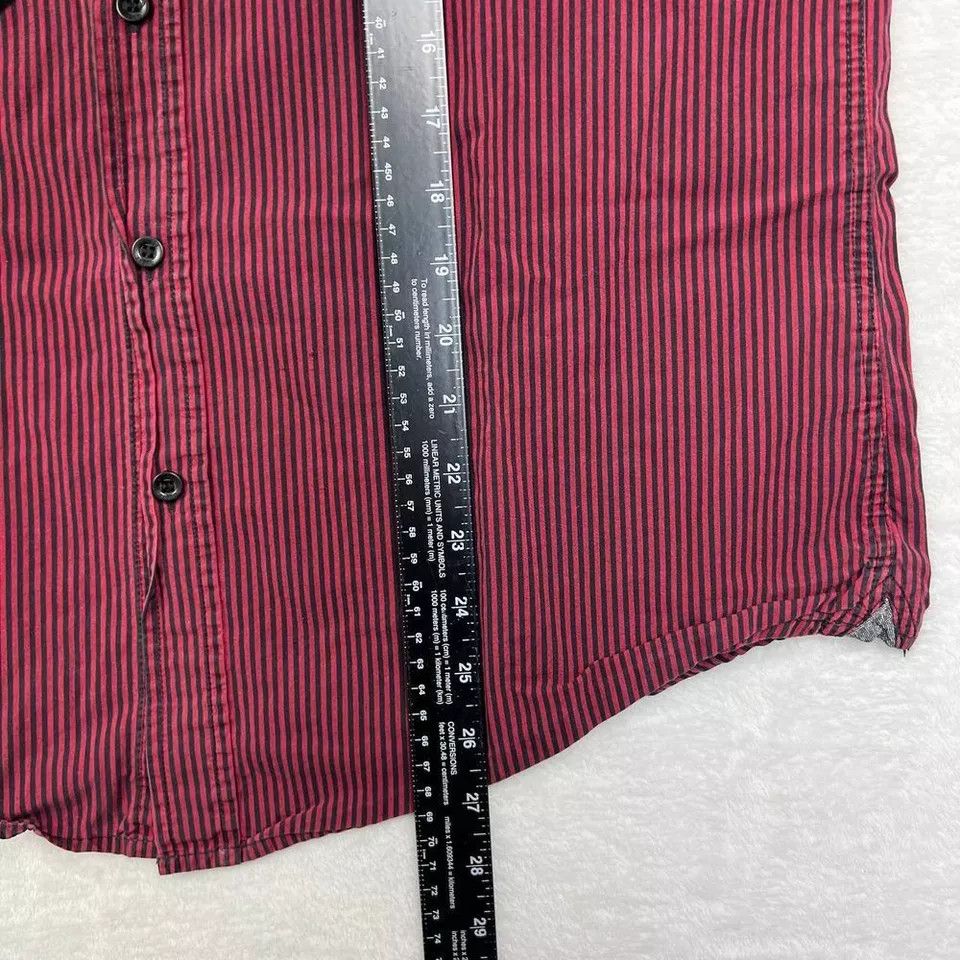 Guess Guess Jeans Shirt Men Stripes Button Up Long Sleeve Cotton M Size US M / EU 48-50 / 2 - 5 Thumbnail