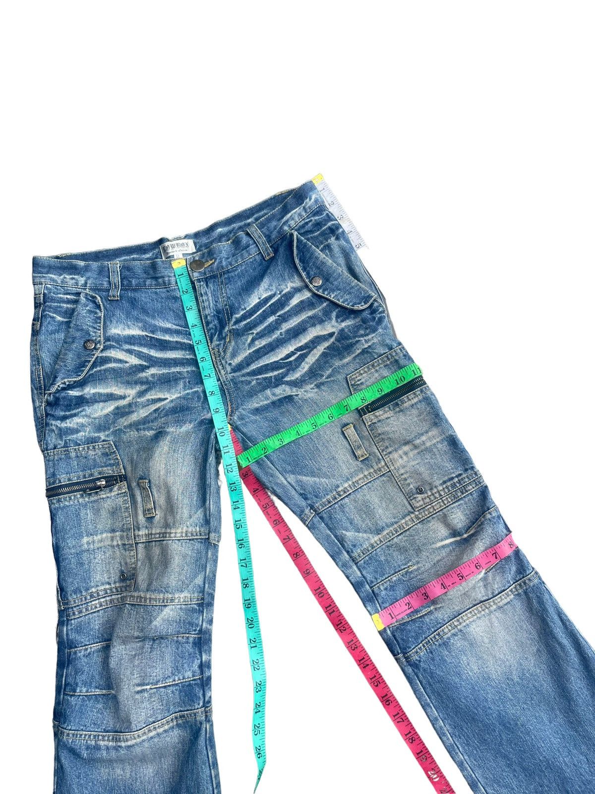 LOWBOX Lowbox Bondage style Denim Size US 37 - 17 Thumbnail