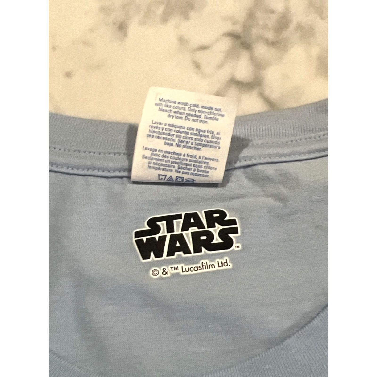 Star Wars Star Wars T Shirt Men’s Large Do Or Do Not There Is No Try Gray Cotton Crew Neck Short Sleeve Graphic Print Vintage No Size US L / EU 52-54 / 3 - 6 Thumbnail