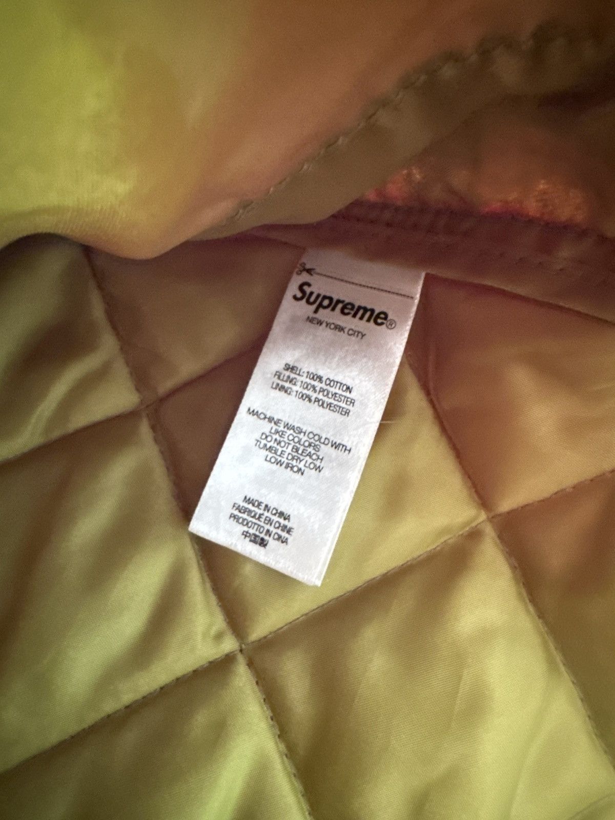 Supreme FW21 SUPREME QUILTED PLAID FLANNEL Size US L / EU 52-54 / 3 - 3 Thumbnail