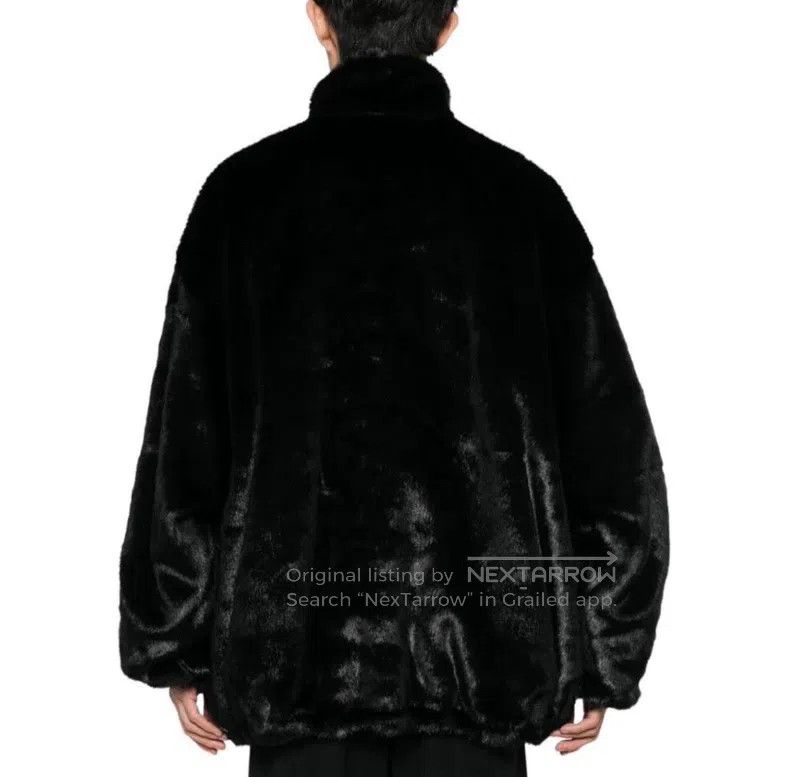 Balenciaga Balenciaga Sleeve Label Logo Fur Coat Size US S / EU 44-46 / 1 - 9 Thumbnail