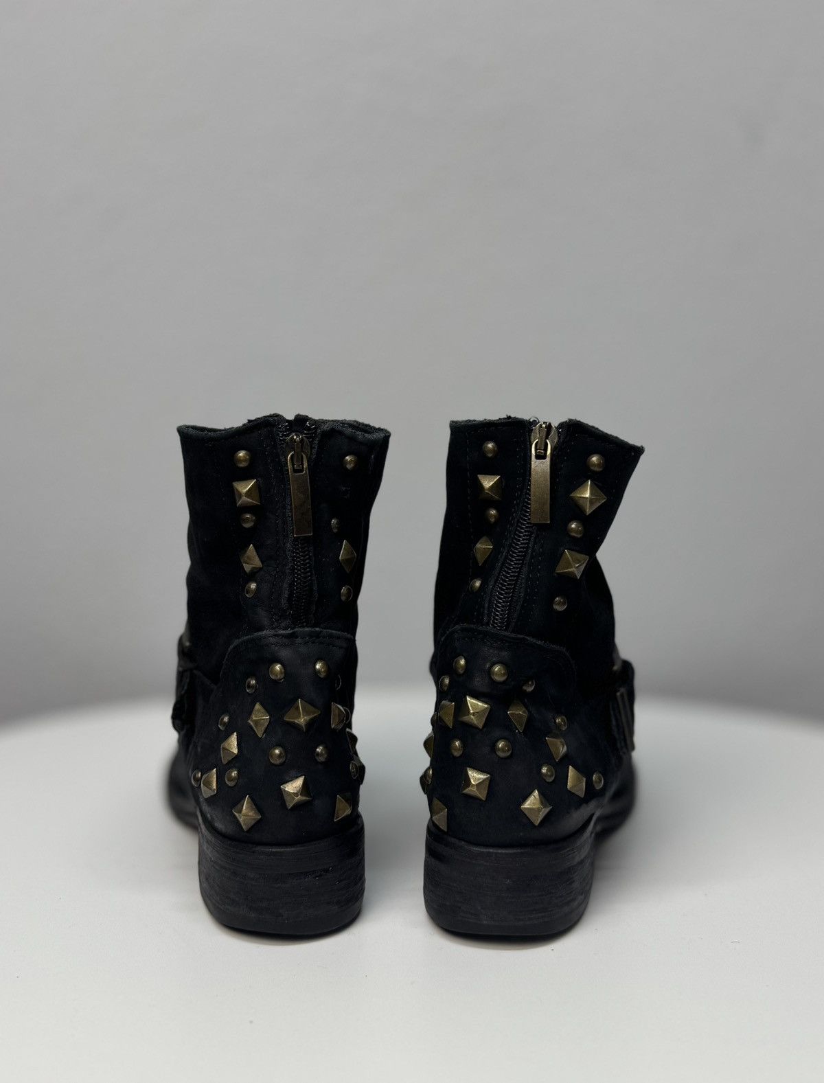 A.S.98 Vintage A.S. 98 leather Western boots ankle Margiela Prada Size US 8 / IT 38 - 6 Thumbnail