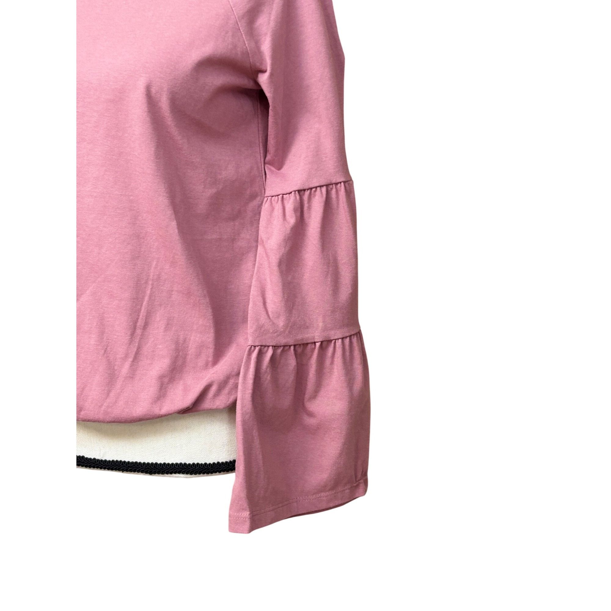Other Style & Co Bubble-Hem Bell-Sleeve Top, Mesa Rose, SZ. XS Size XS / US 0-2 / IT 36-38 - 4 Thumbnail