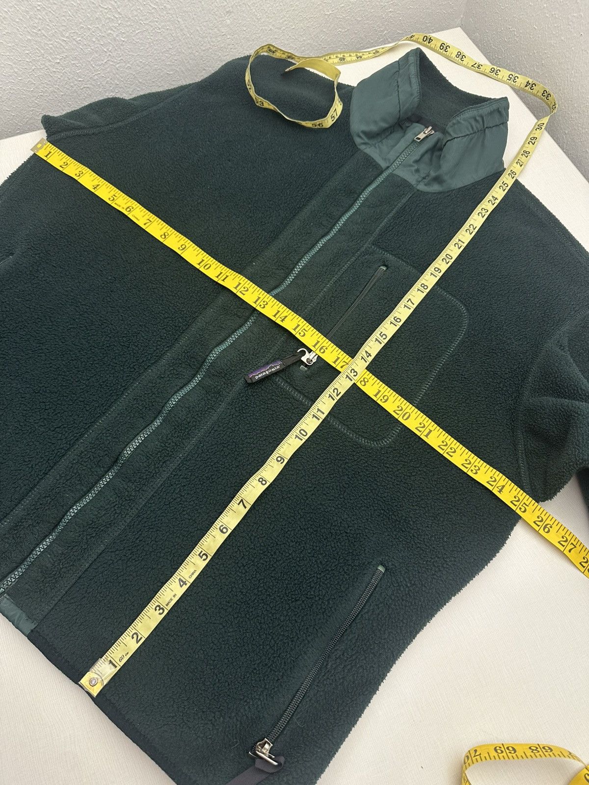 Patagonia Vintage 90s Patagonia Deep Pile Fleece Jacket Large Full Zip Size US L / EU 52-54 / 3 - 8 Thumbnail