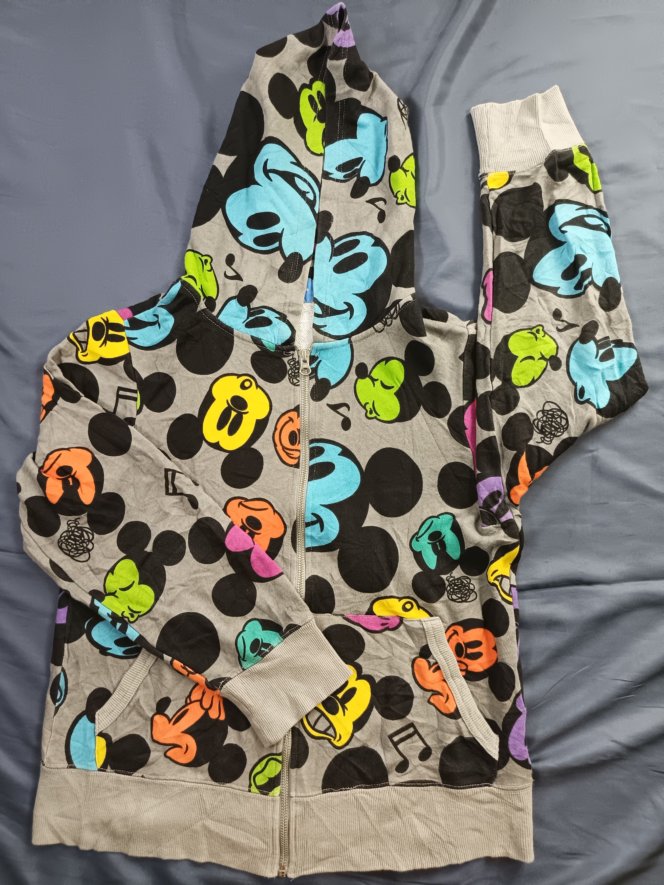 Cartoon Network × Disney × Mickey Mouse TOKYO DISNEY RESORT Mickey Mouse All Over Print Zip Hoodie Size US S / EU 44-46 / 1 - 10 Thumbnail