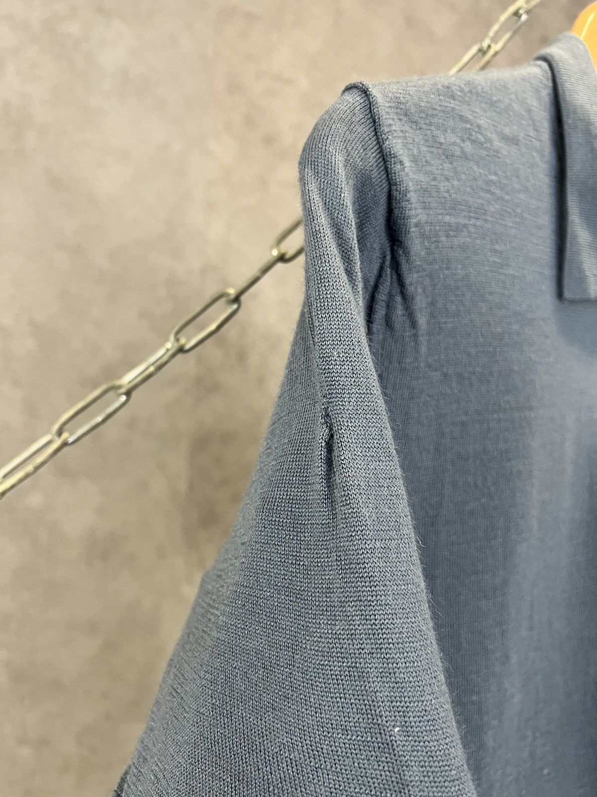 Reiss Reiss merino wool designer polo tee Size US M / EU 48-50 / 2 - 7 Thumbnail