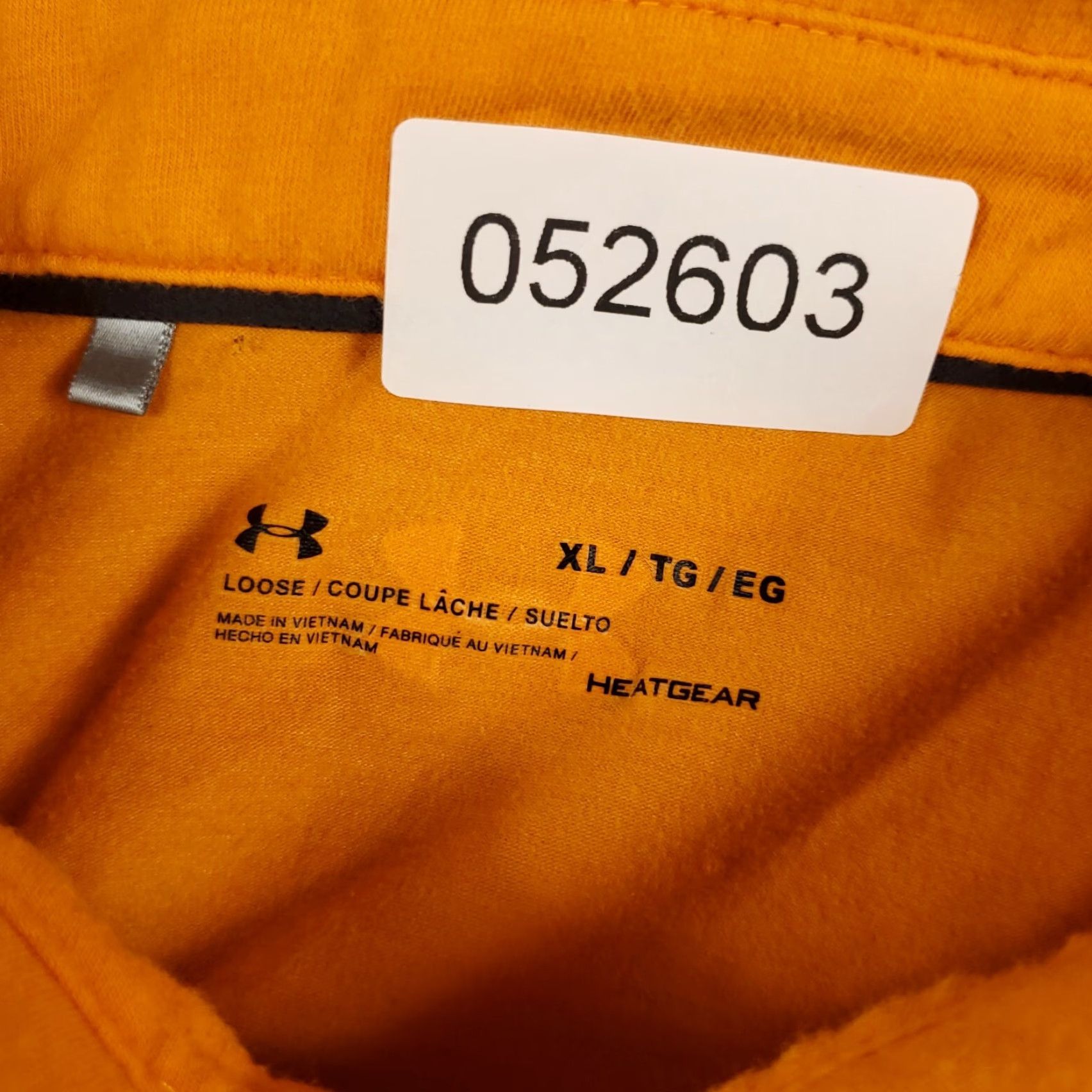 Under Armour Under Armour Polo Shirt Mens XL Orange Cotton Golf Casual Short Sleeve Classic Logo Size US XL / EU 56 / 4 - 8 Thumbnail
